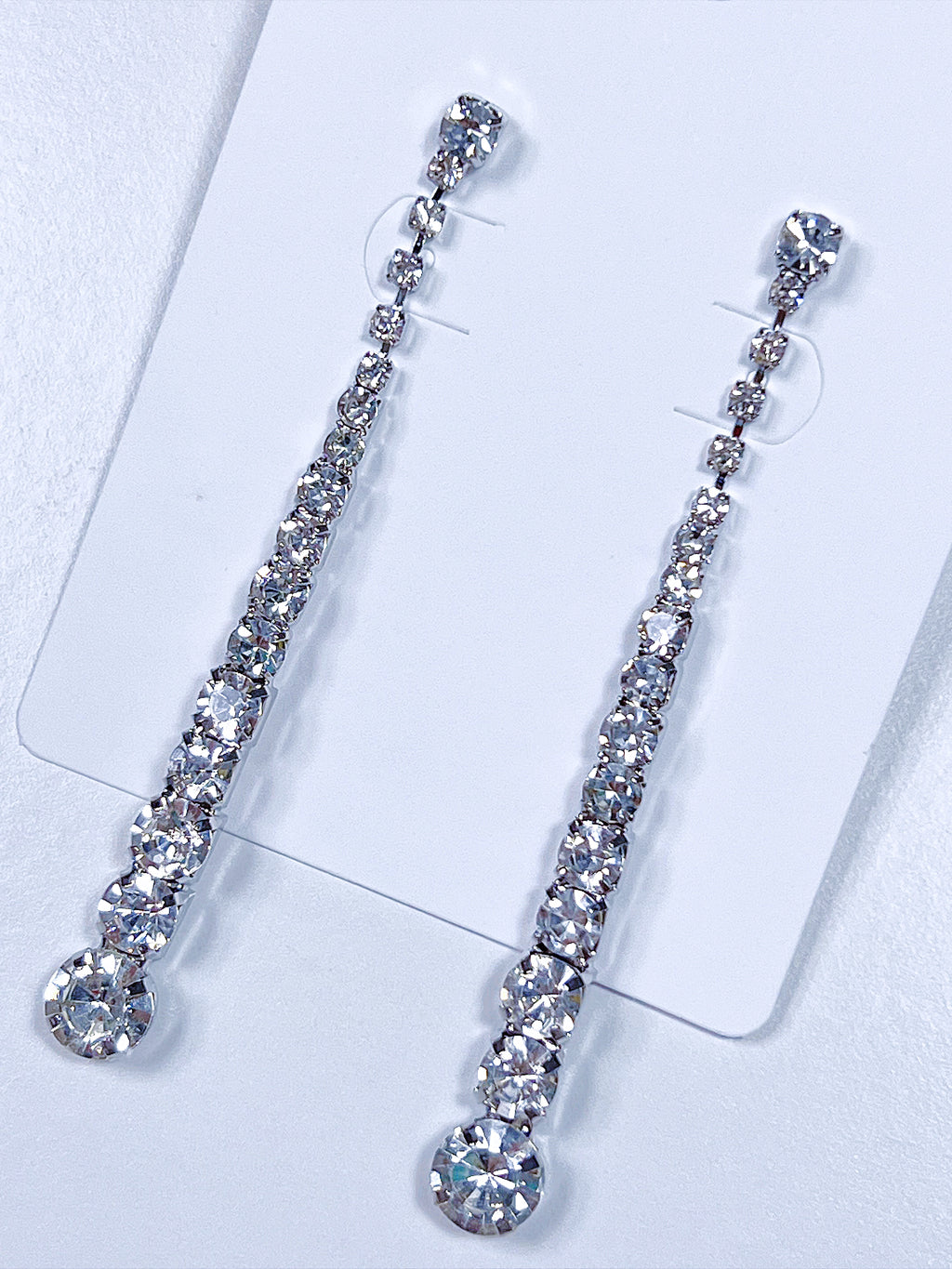 Runway Ice Fall Drop Earrings