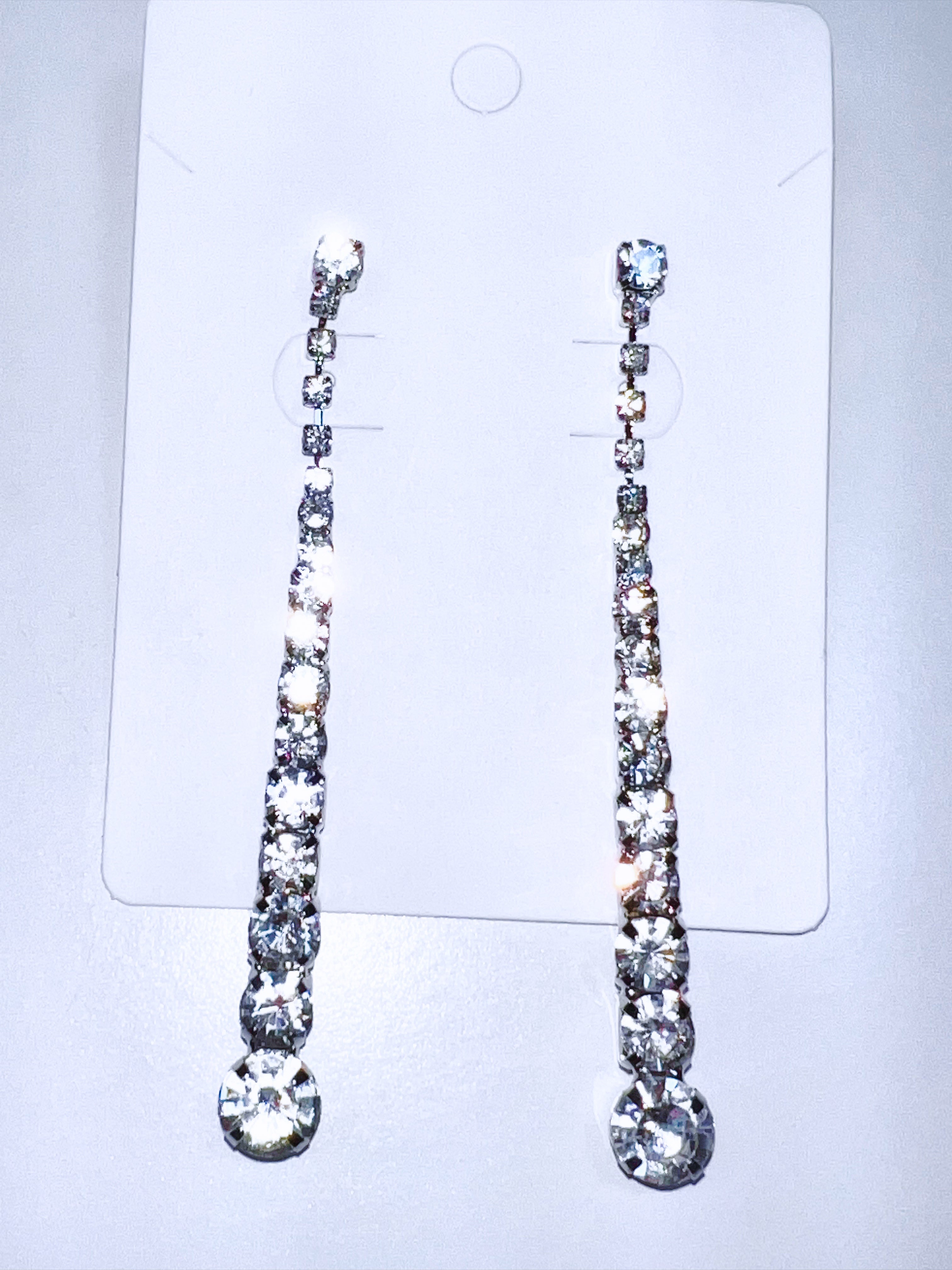 Runway Ice Fall Drop Earrings