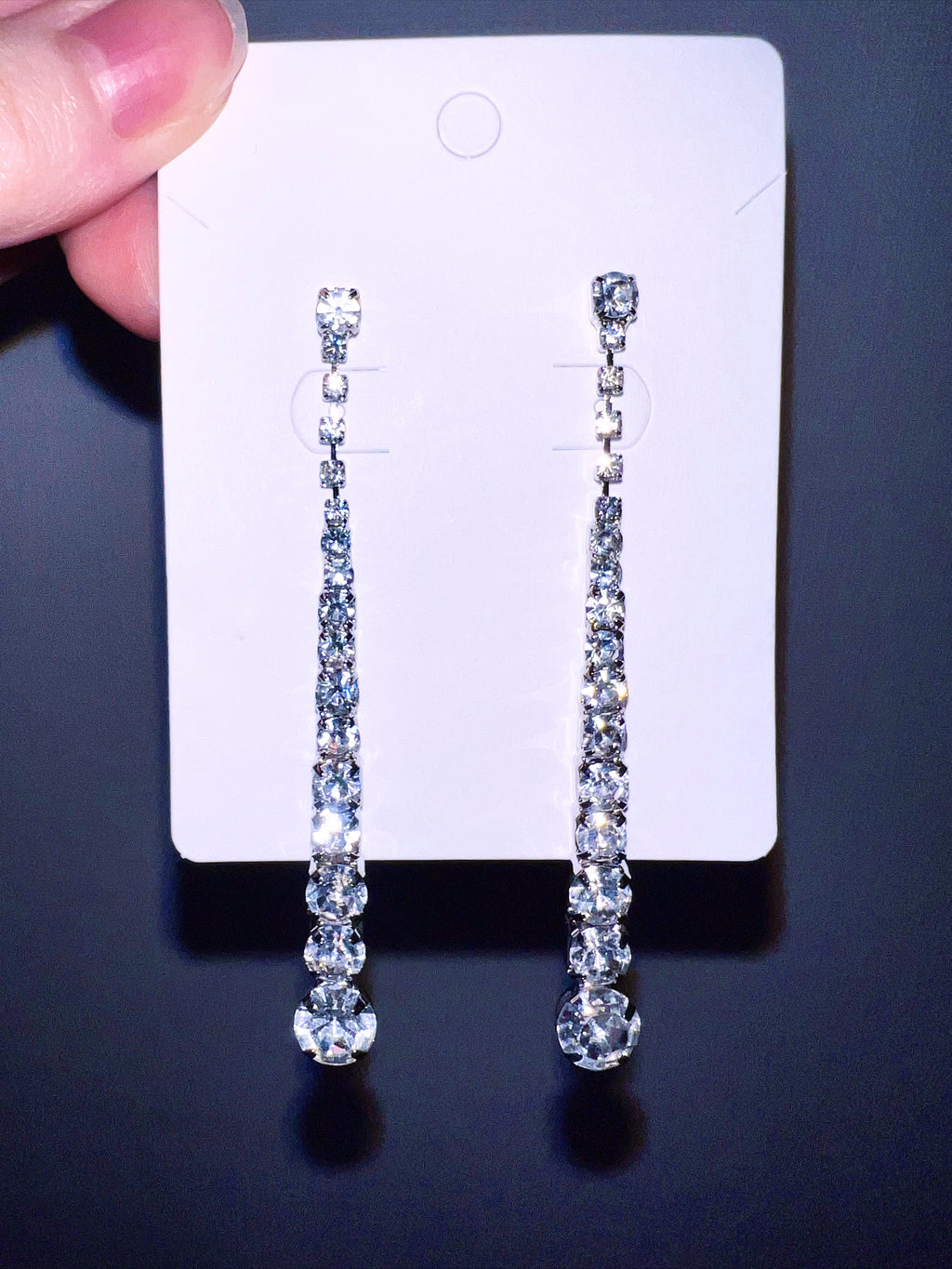 Runway Ice Fall Drop Earrings