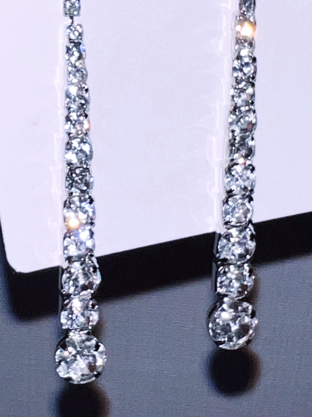 Runway Ice Fall Drop Earrings