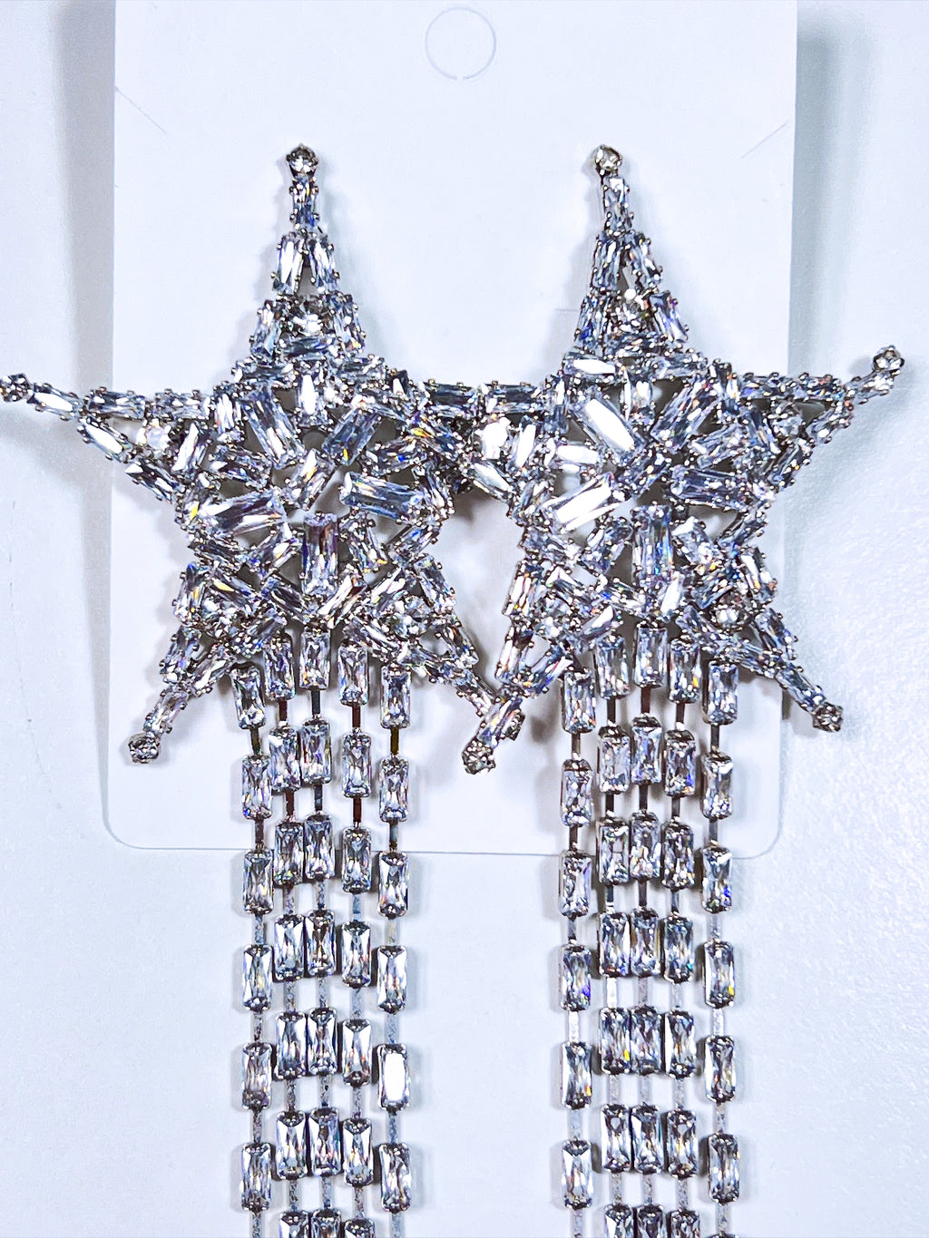Prism Cosmic Star Radiant Drop Earrings