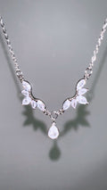 Angel Wing Crystal Necklace