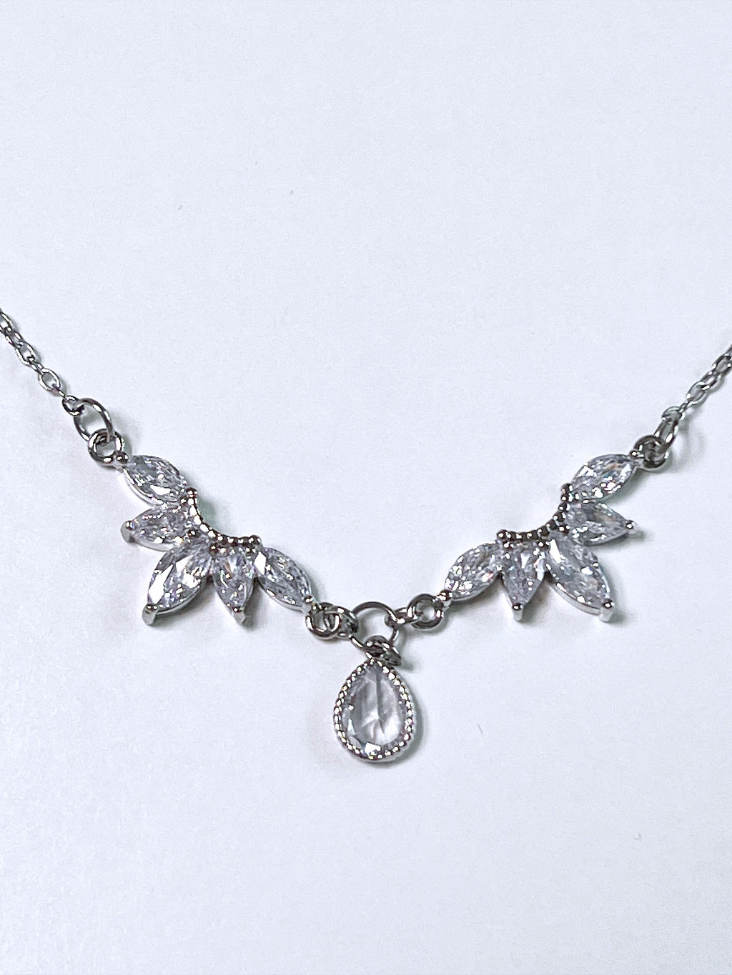 Angel Wing Crystal Necklace