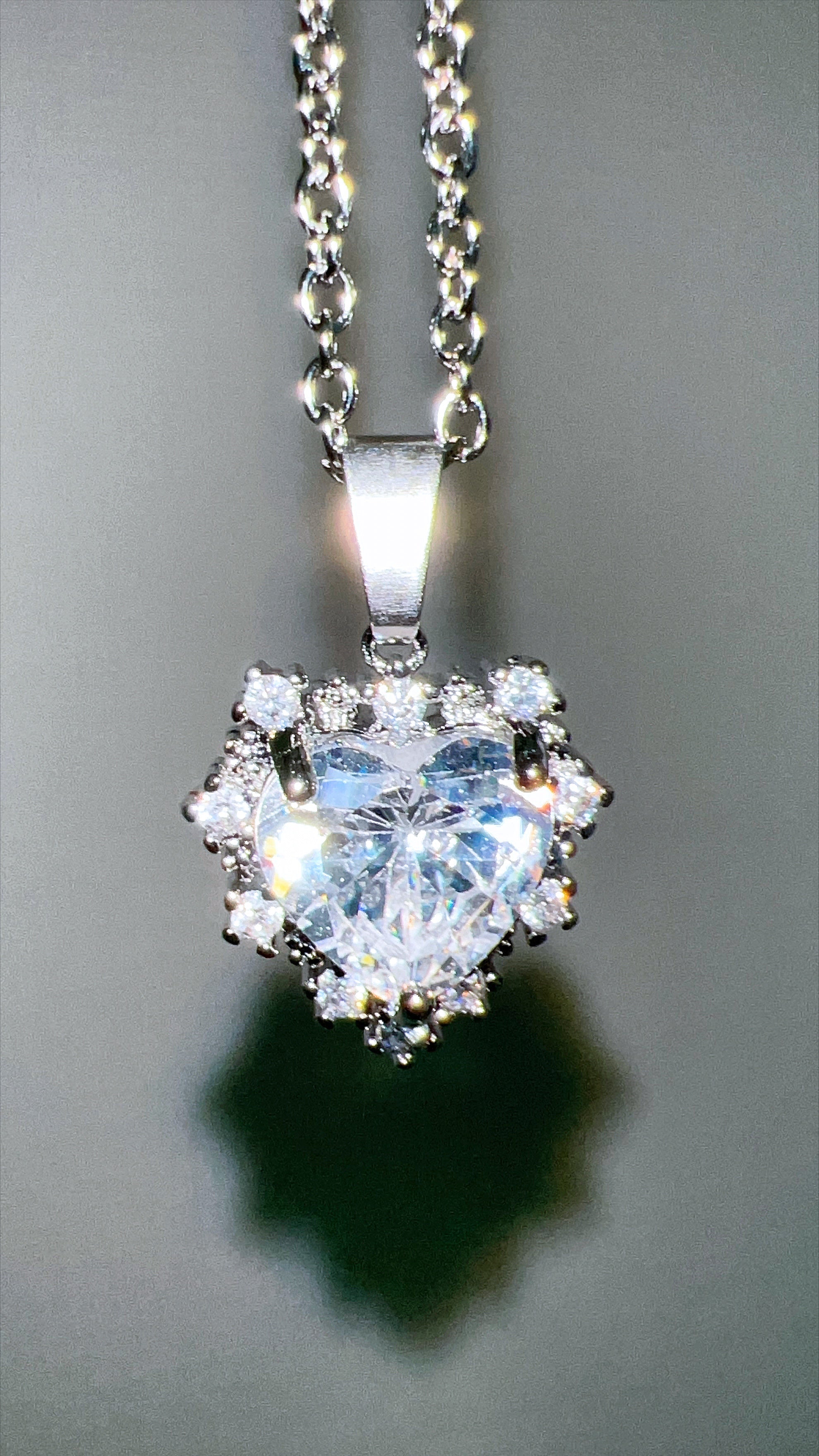 Heart-Cut Starlight Necklace