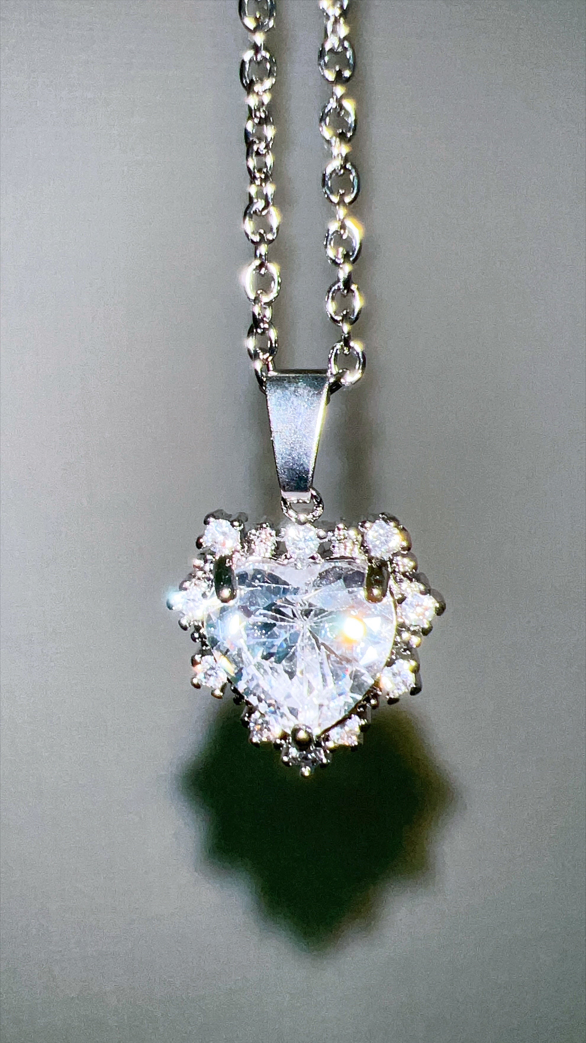 Heart-Cut Starlight Necklace