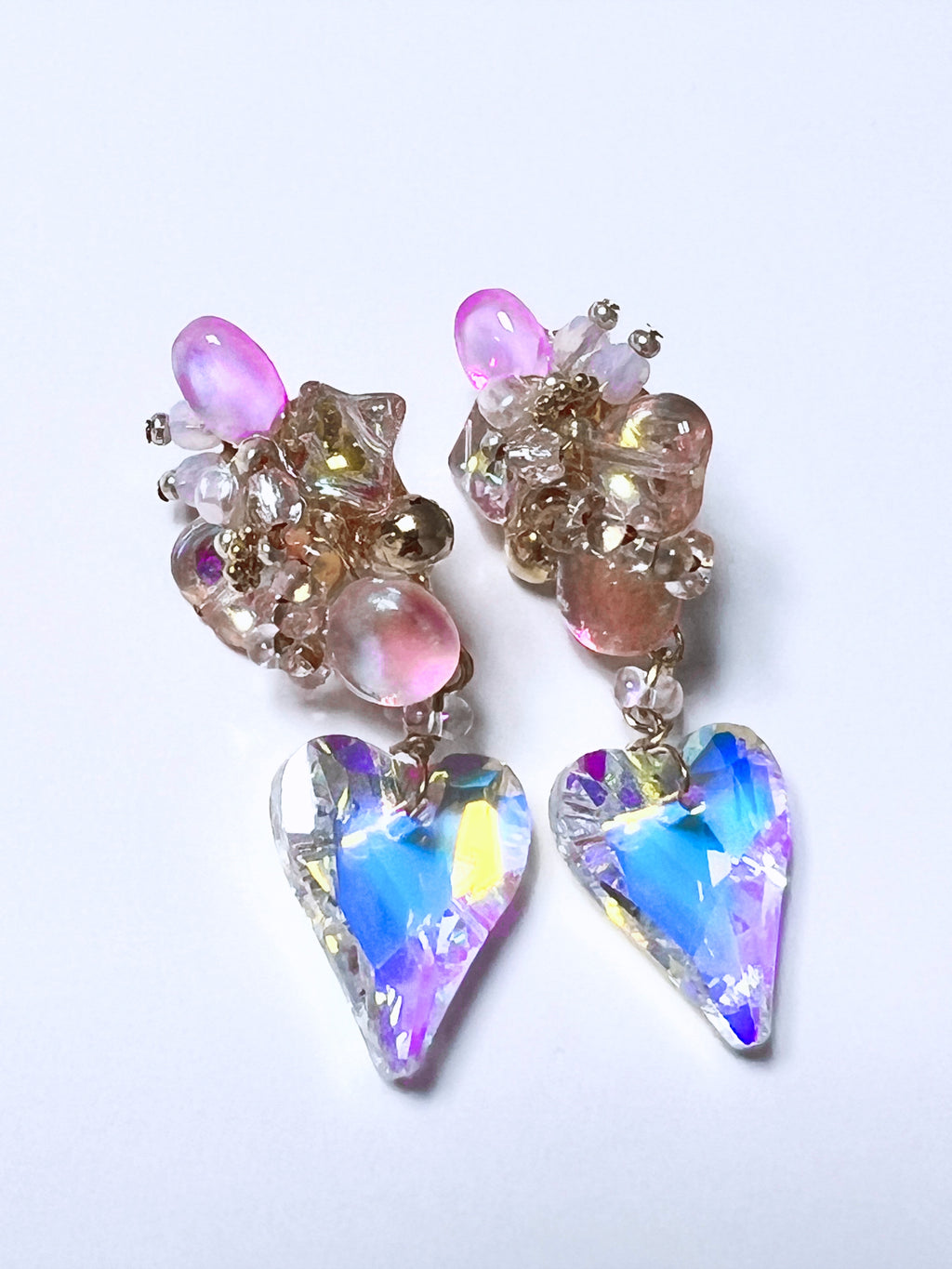 Swarovski Aurora Heart Drop