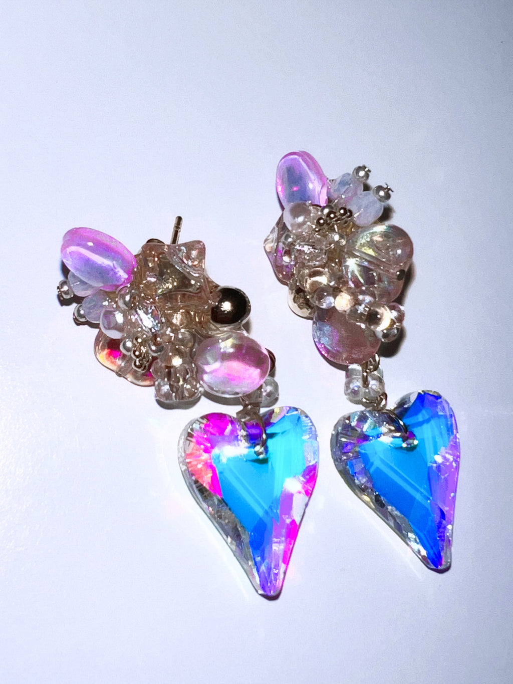 Swarovski Aurora Heart Drop