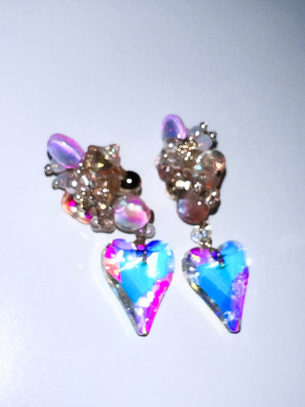 Swarovski Aurora Heart Drop