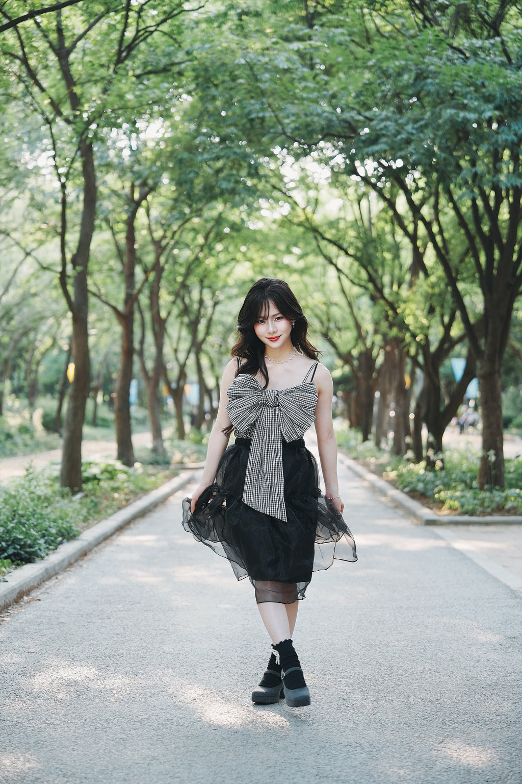 Layered Black Skirt