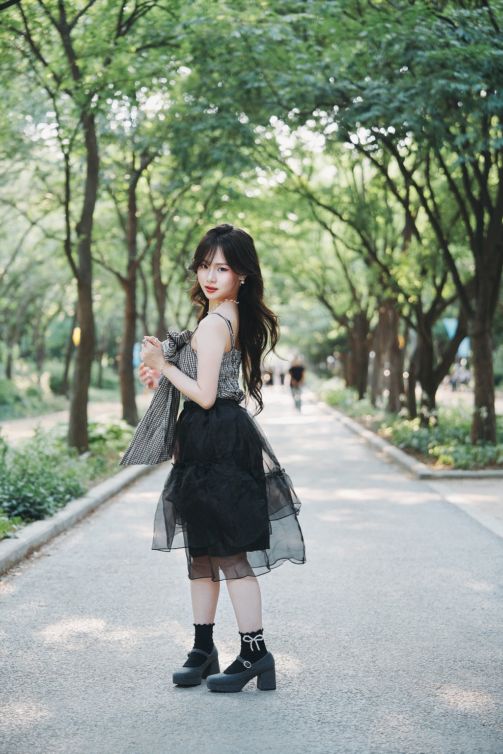 Layered Black Skirt