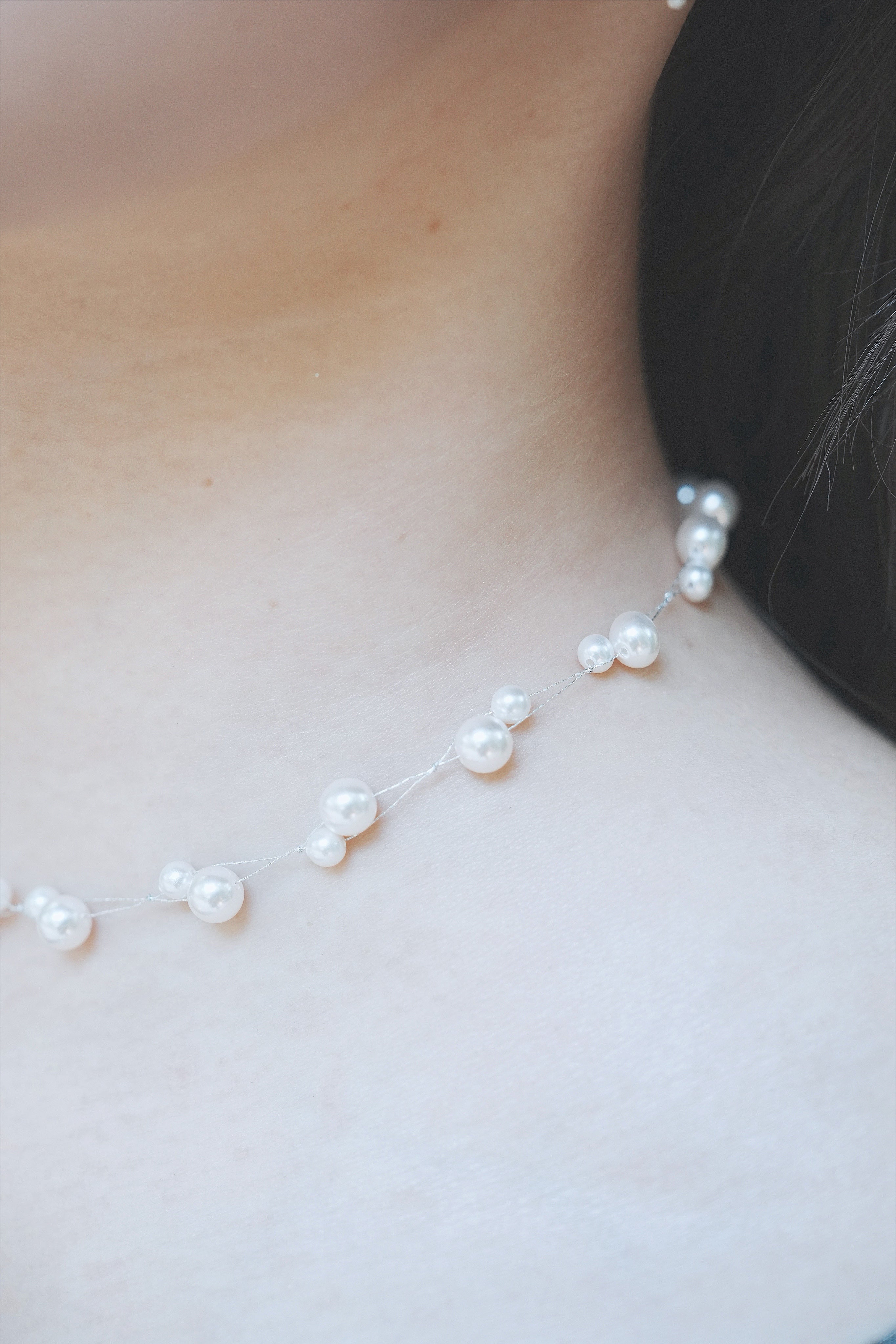 Double Pearl necklace
