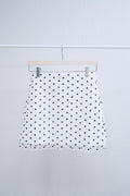 Dots miniskirt (White)
