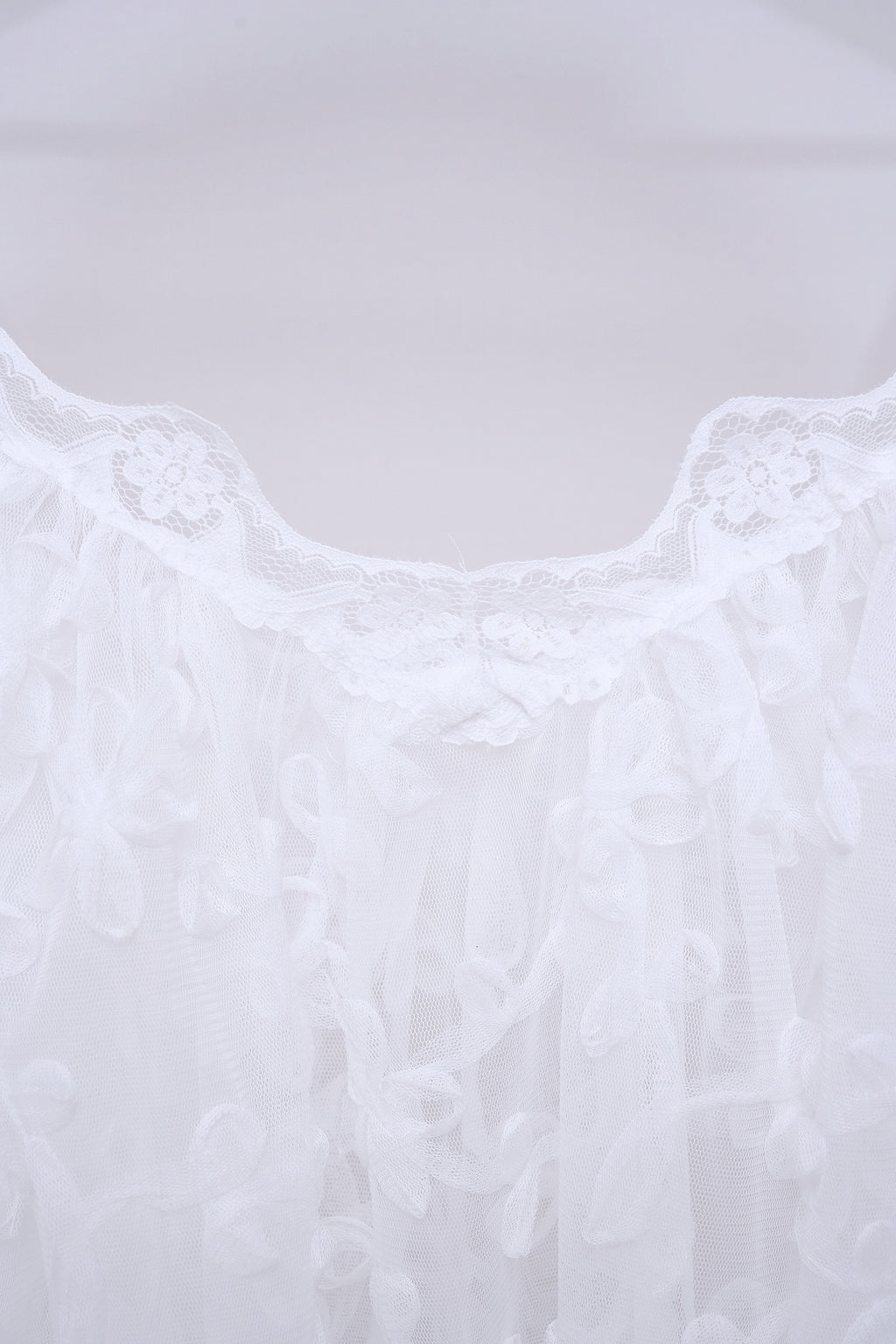 Sheer Floral Cami (white)