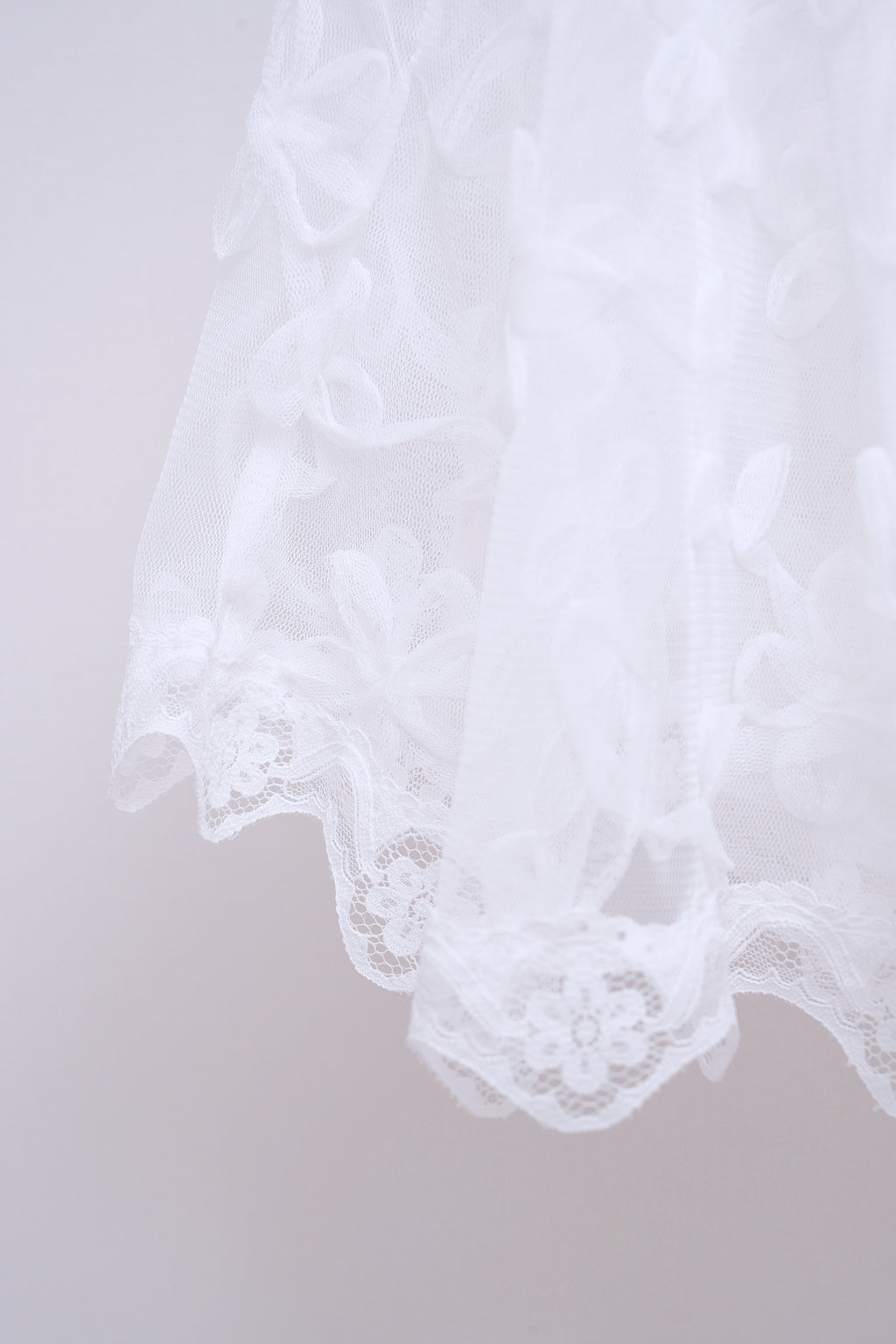 Sheer Floral Cami (white)