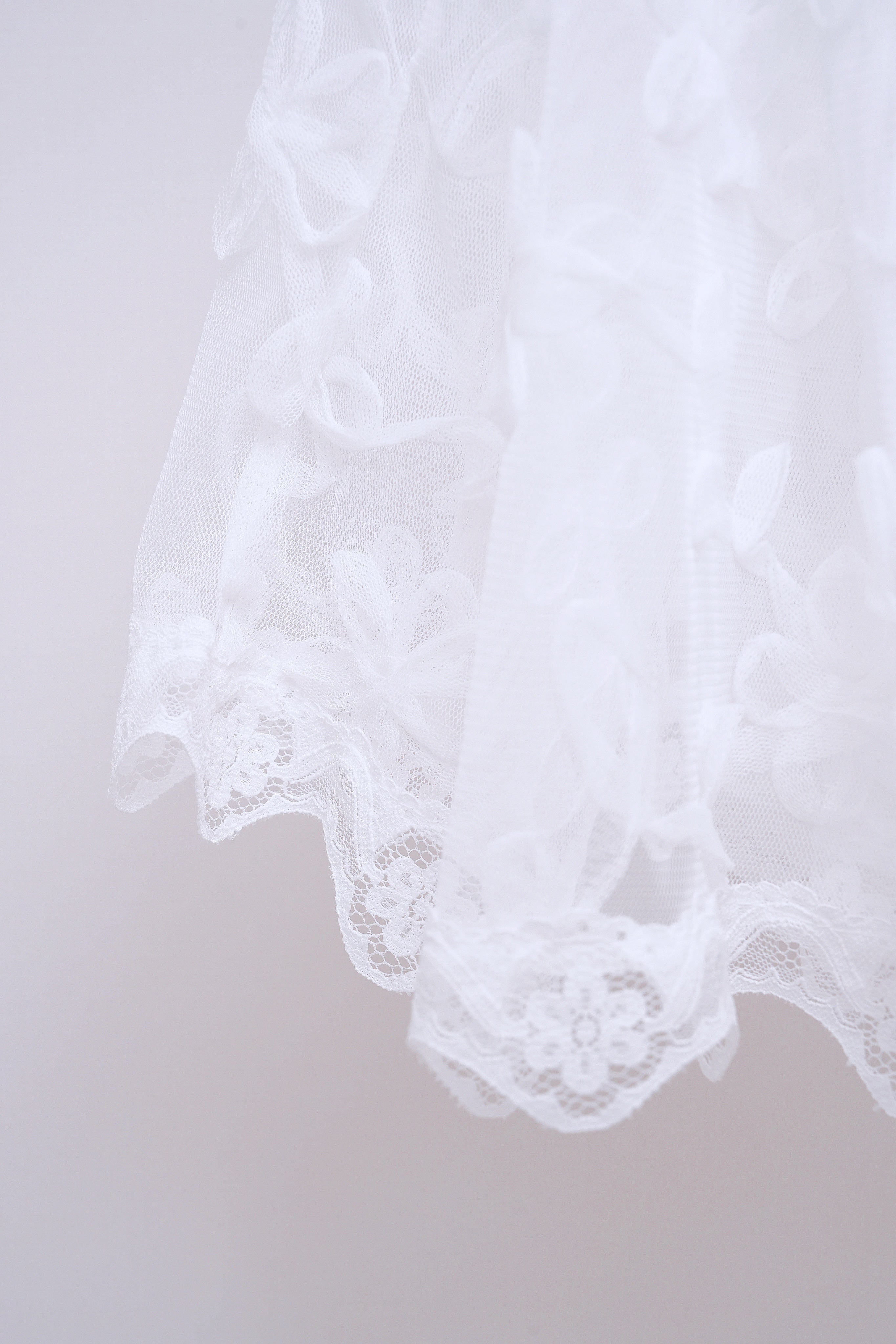 Sheer Floral Cami (white)