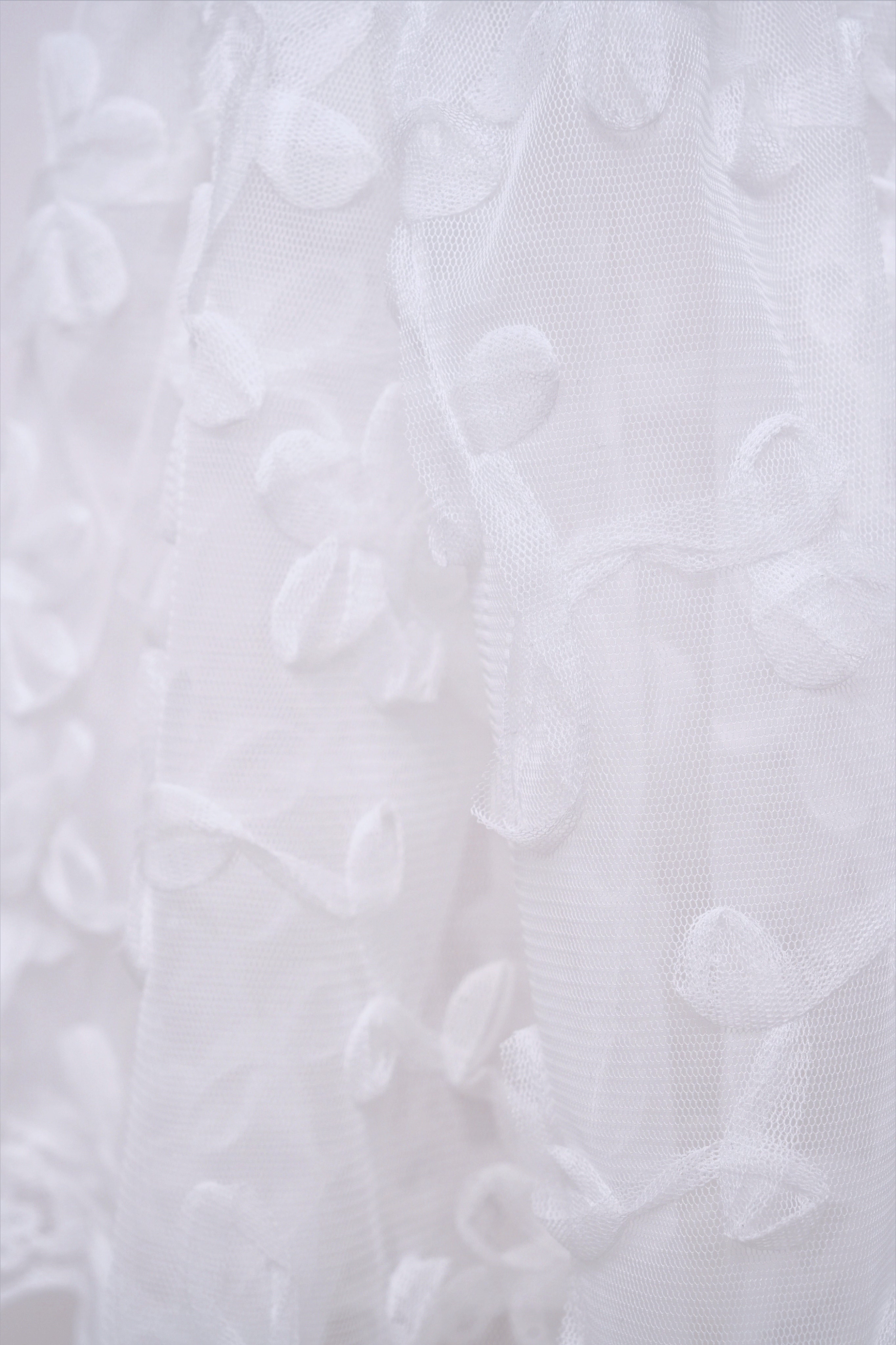 Sheer Floral Cami (white)