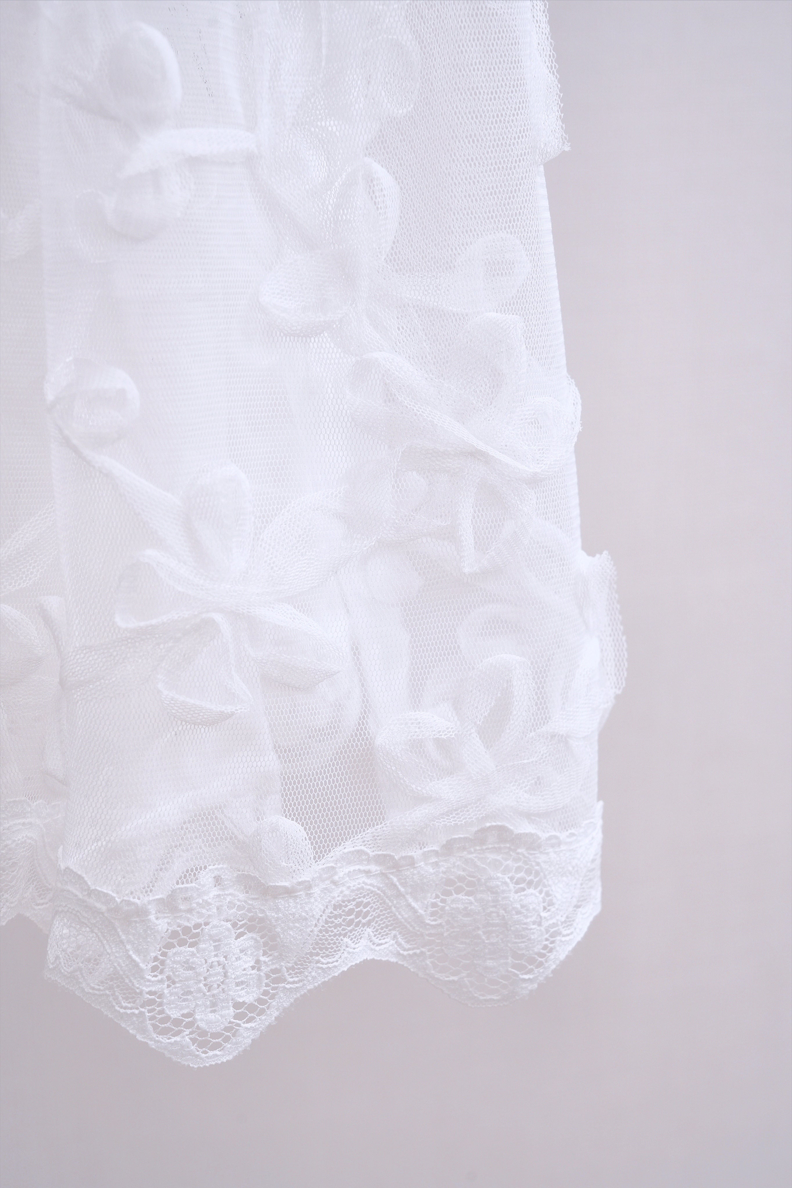 Sheer Floral Cami (white)