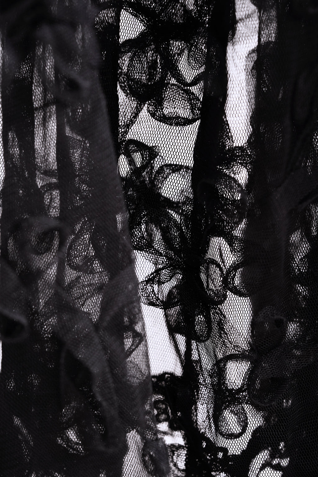 Sheer Floral Cami (black)