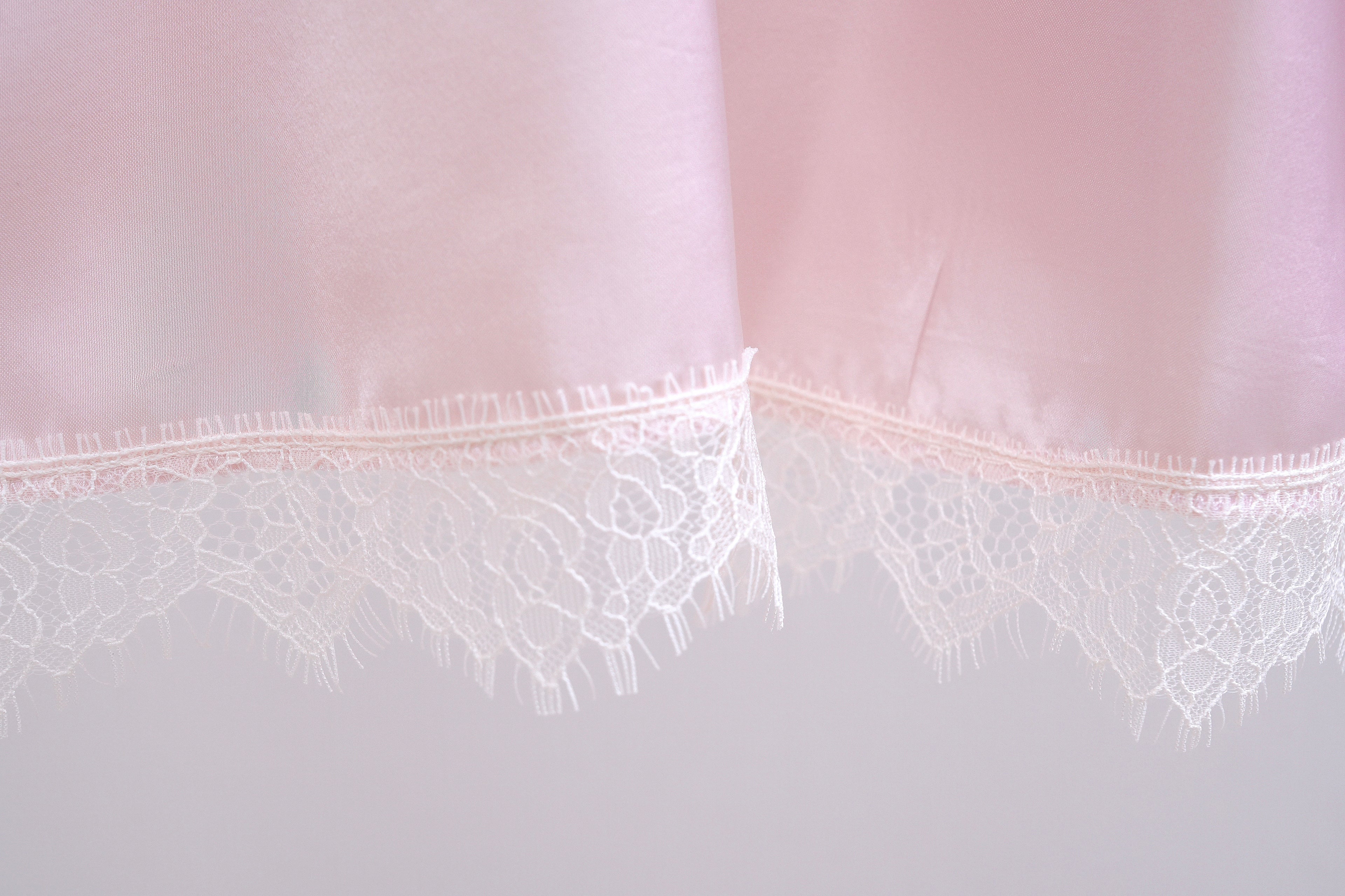 Soft Lace Satin Cami (Pink)