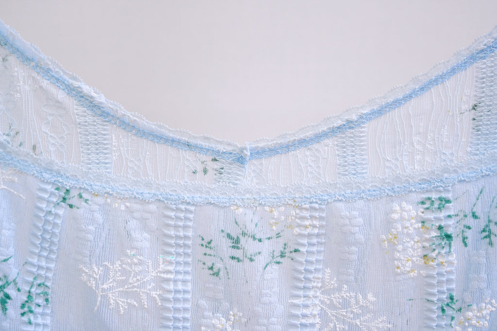Baby Blue Garden One Piece