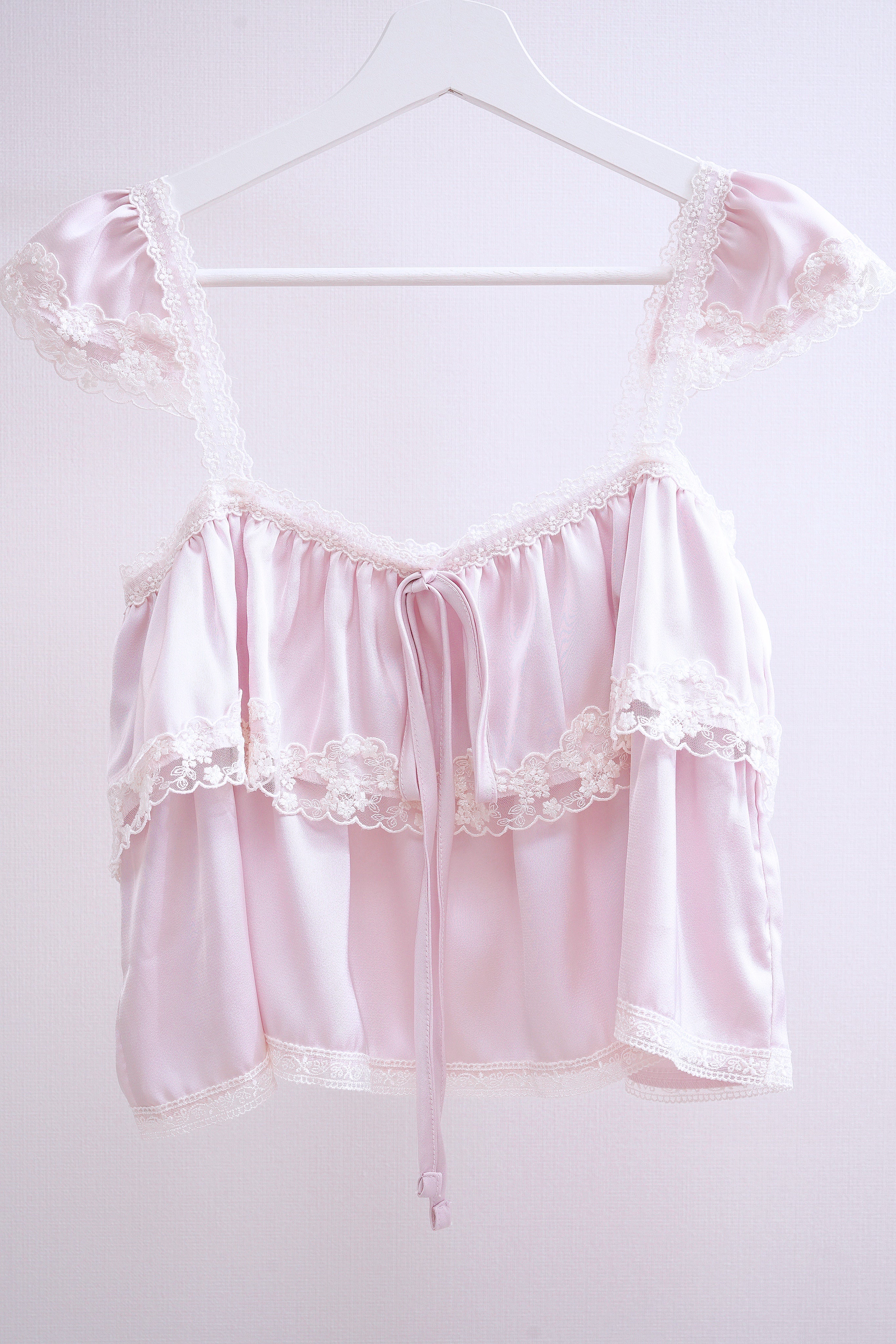 Princess Pink Lace Cami