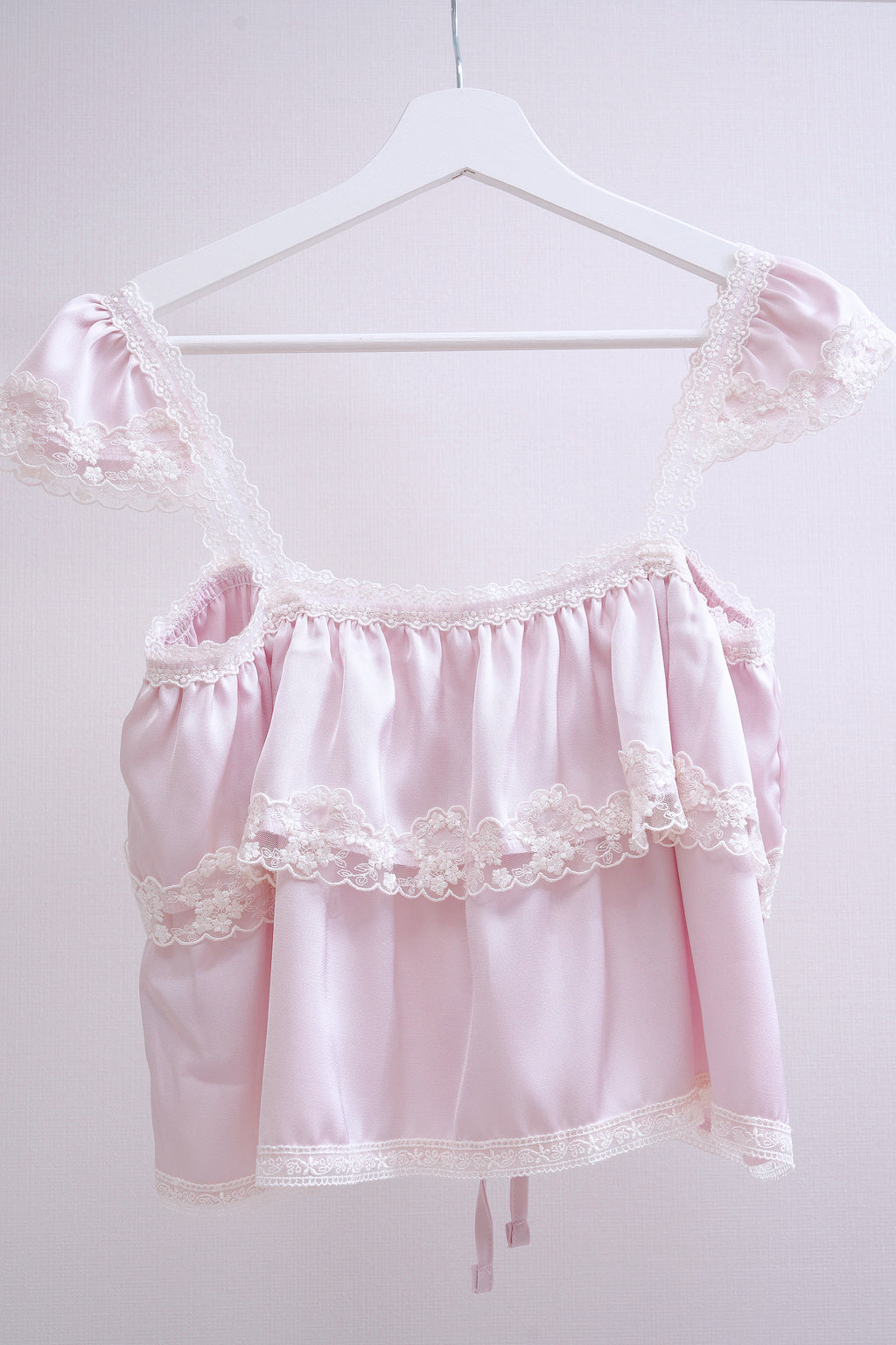 Princess Pink Lace Cami