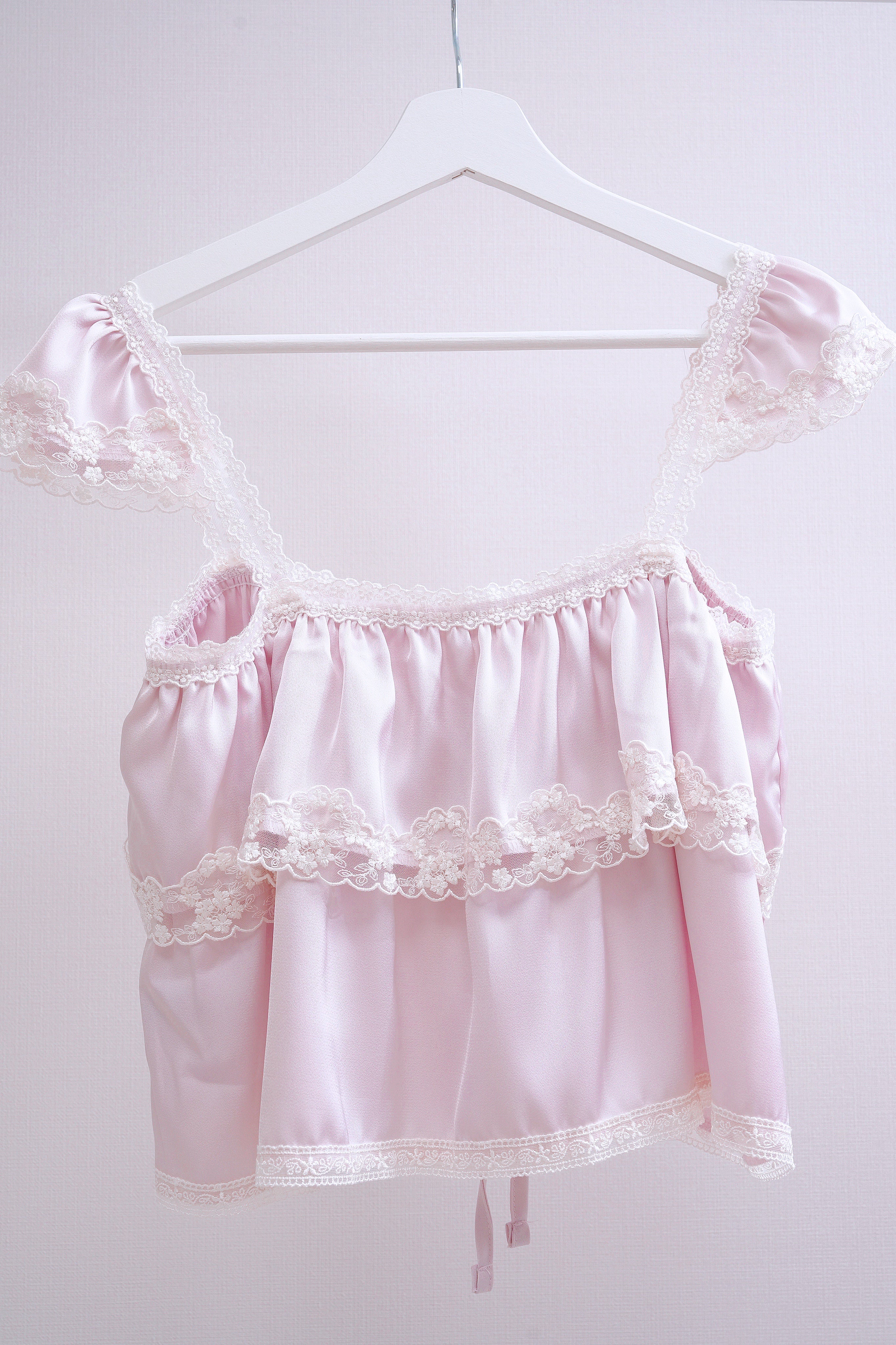 Princess Pink Lace Cami