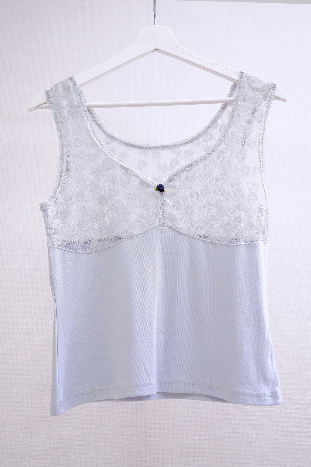Blue Rose Lace Cami