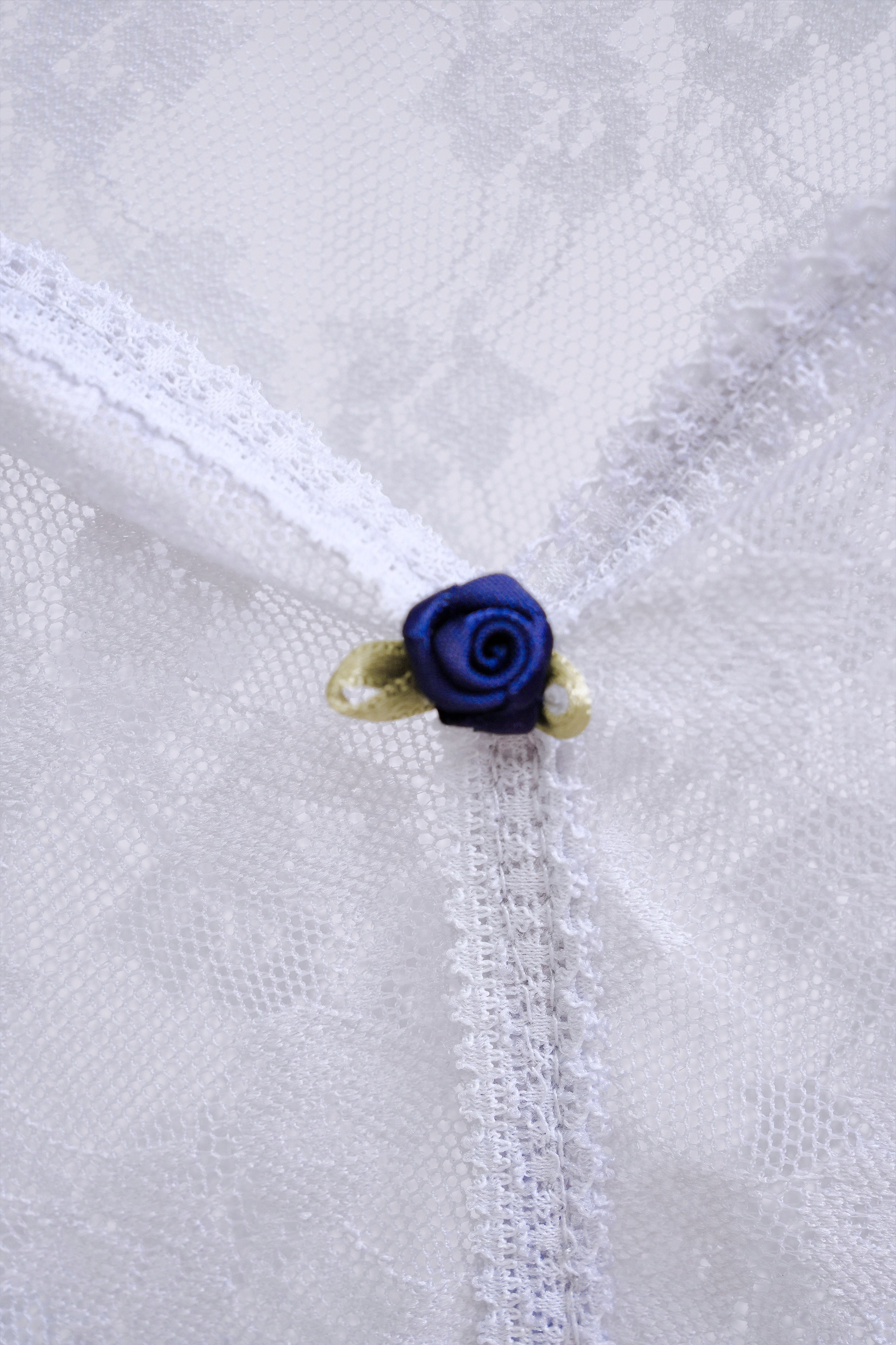 Blue Rose Lace Cami