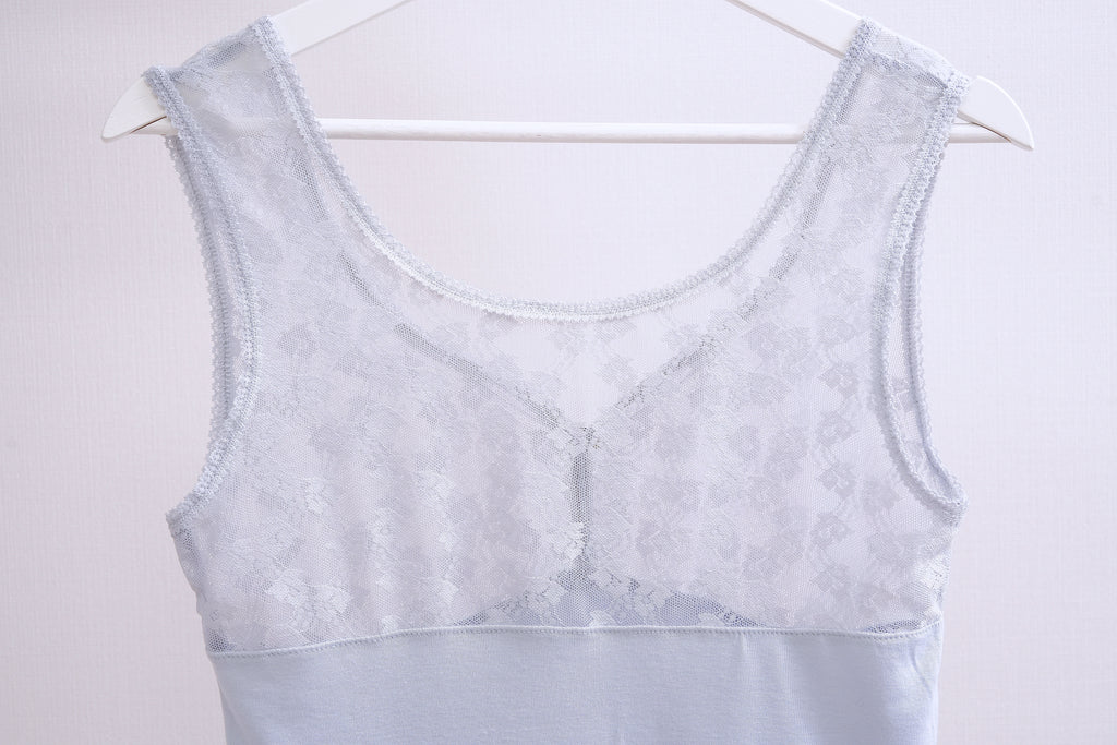 Blue Rose Lace Cami