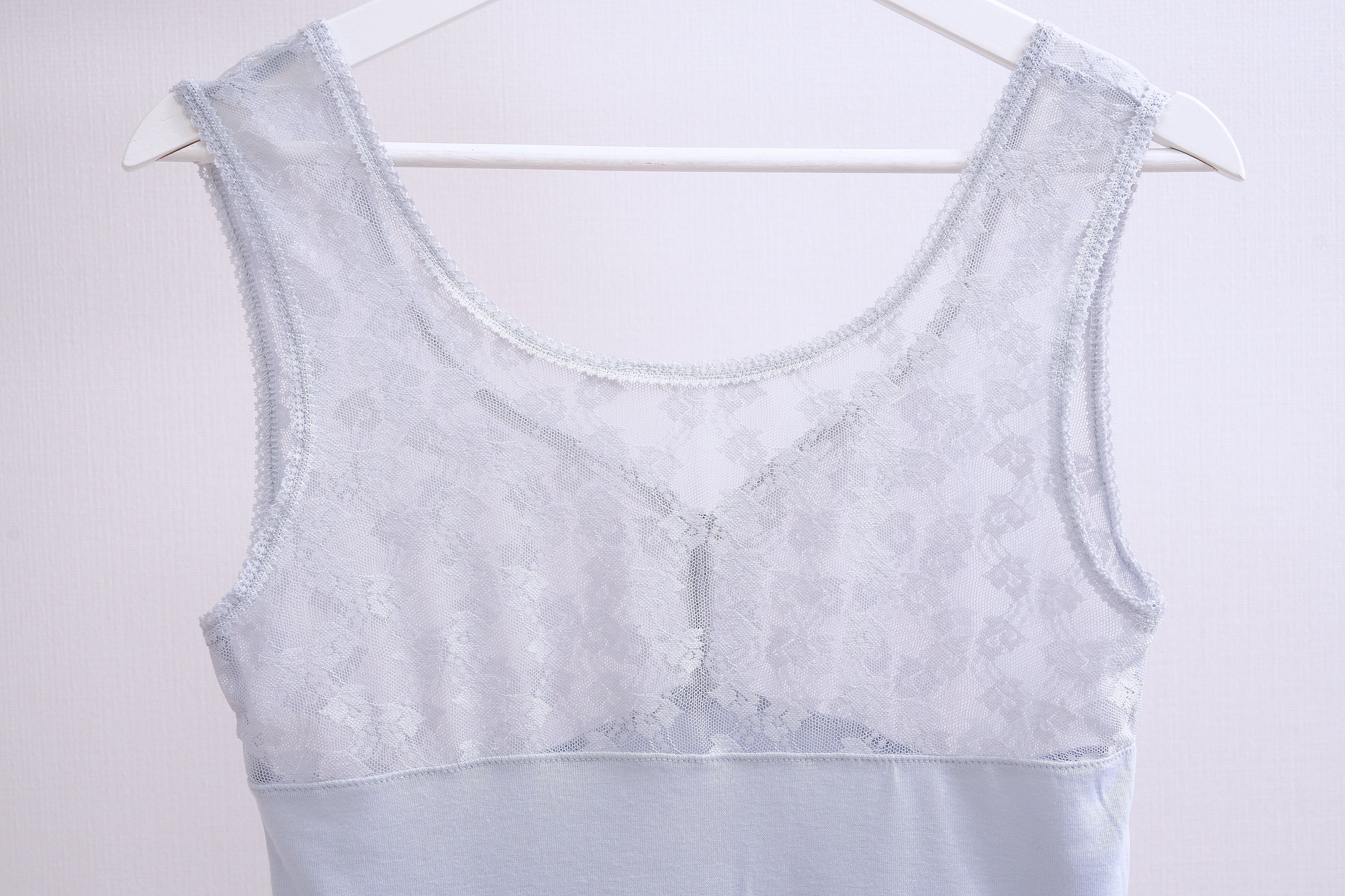 Blue Rose Lace Cami