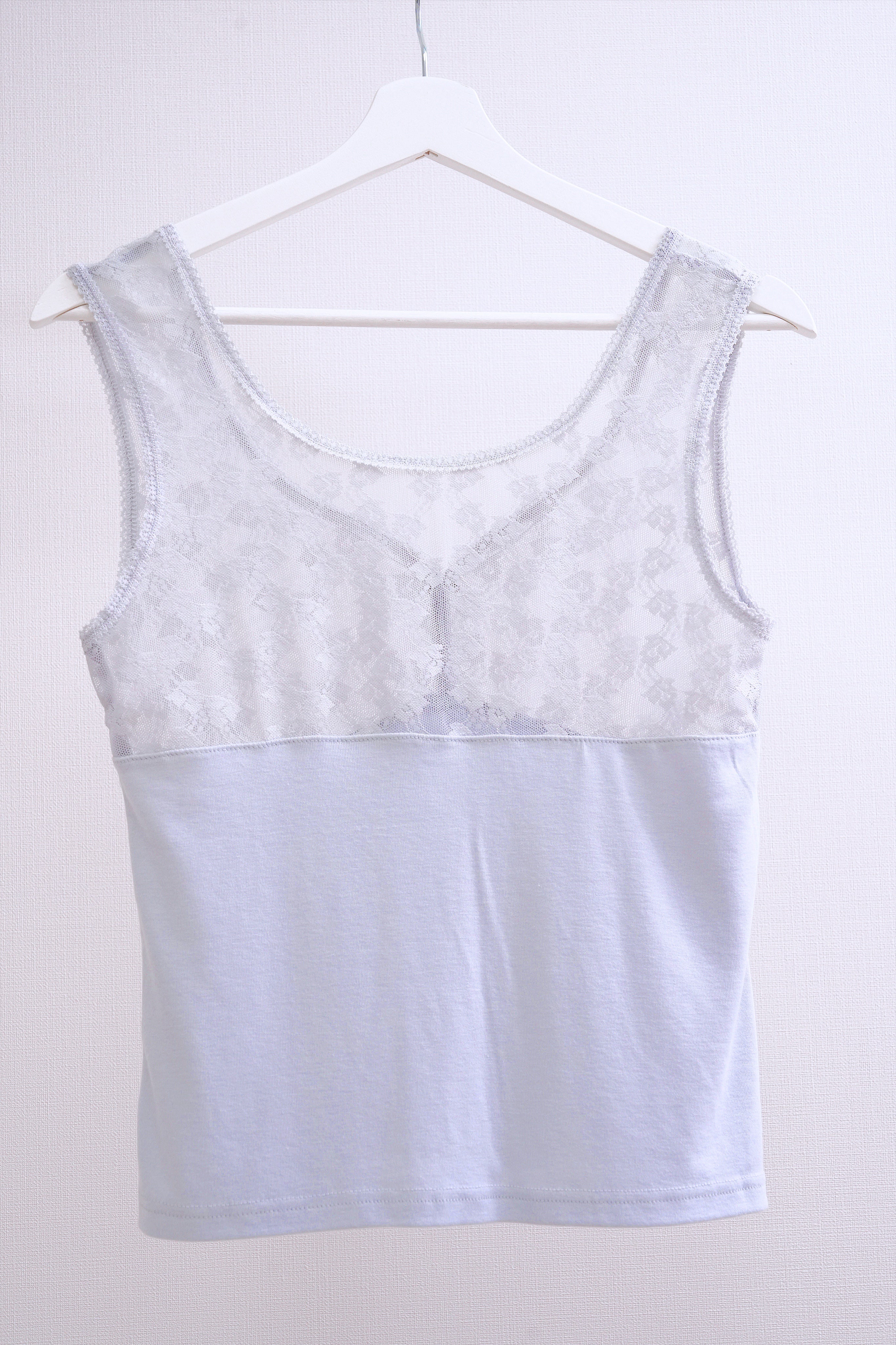 Blue Rose Lace Cami