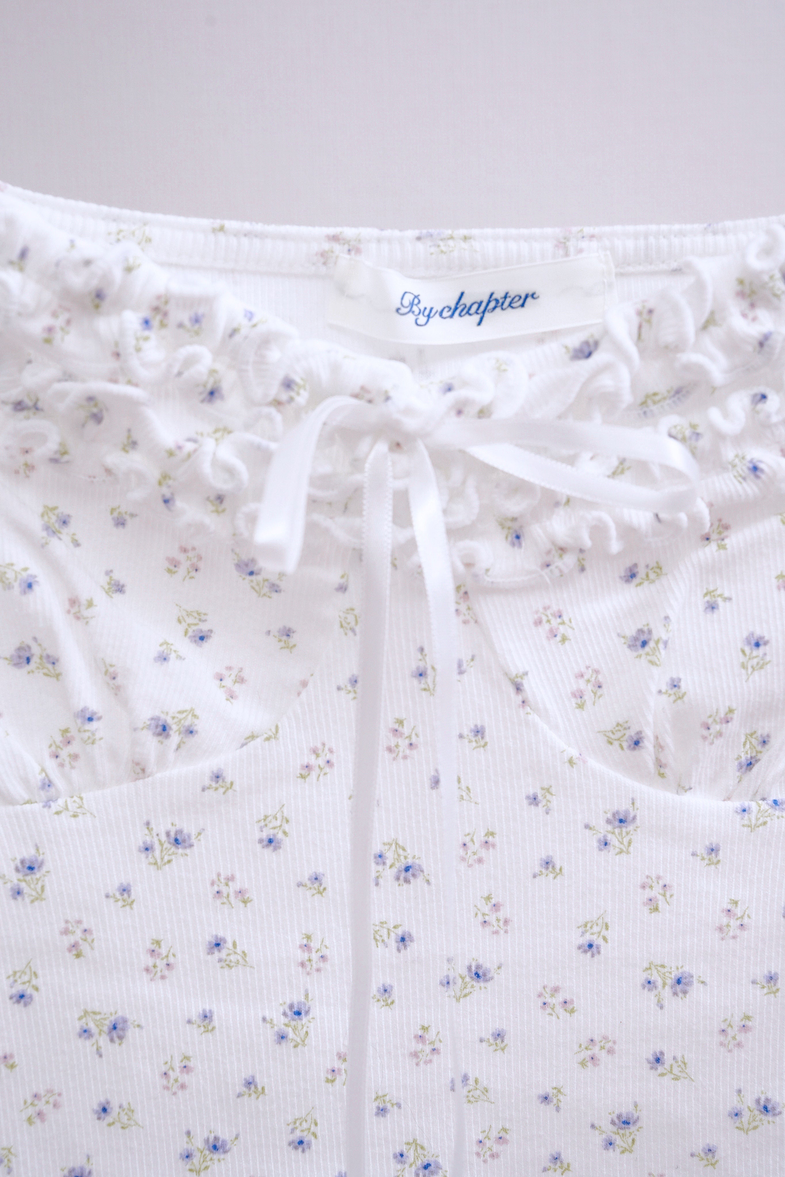 White Floral Off-Shoulder