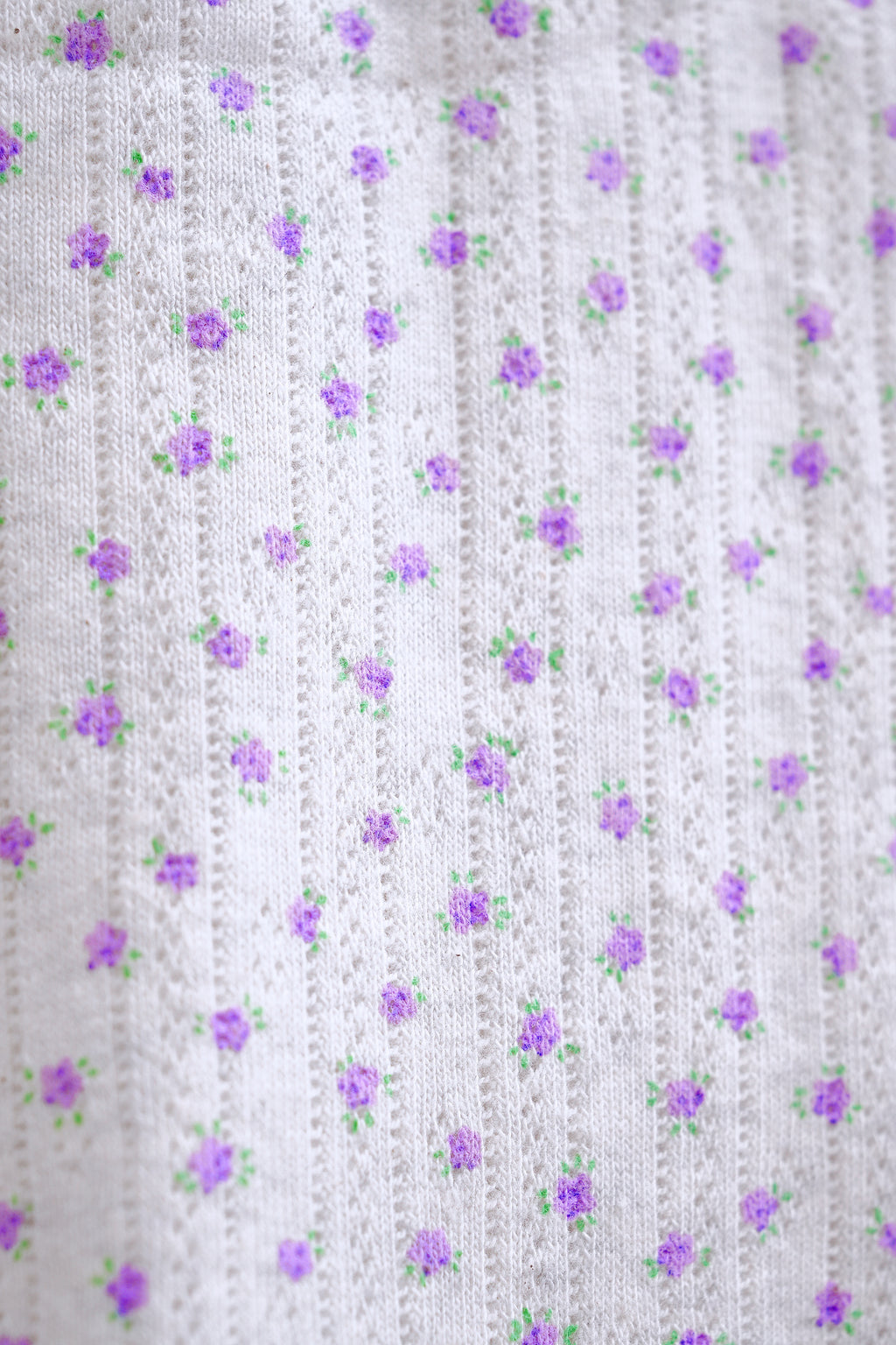 Y2K Purple Lace Floral Cami