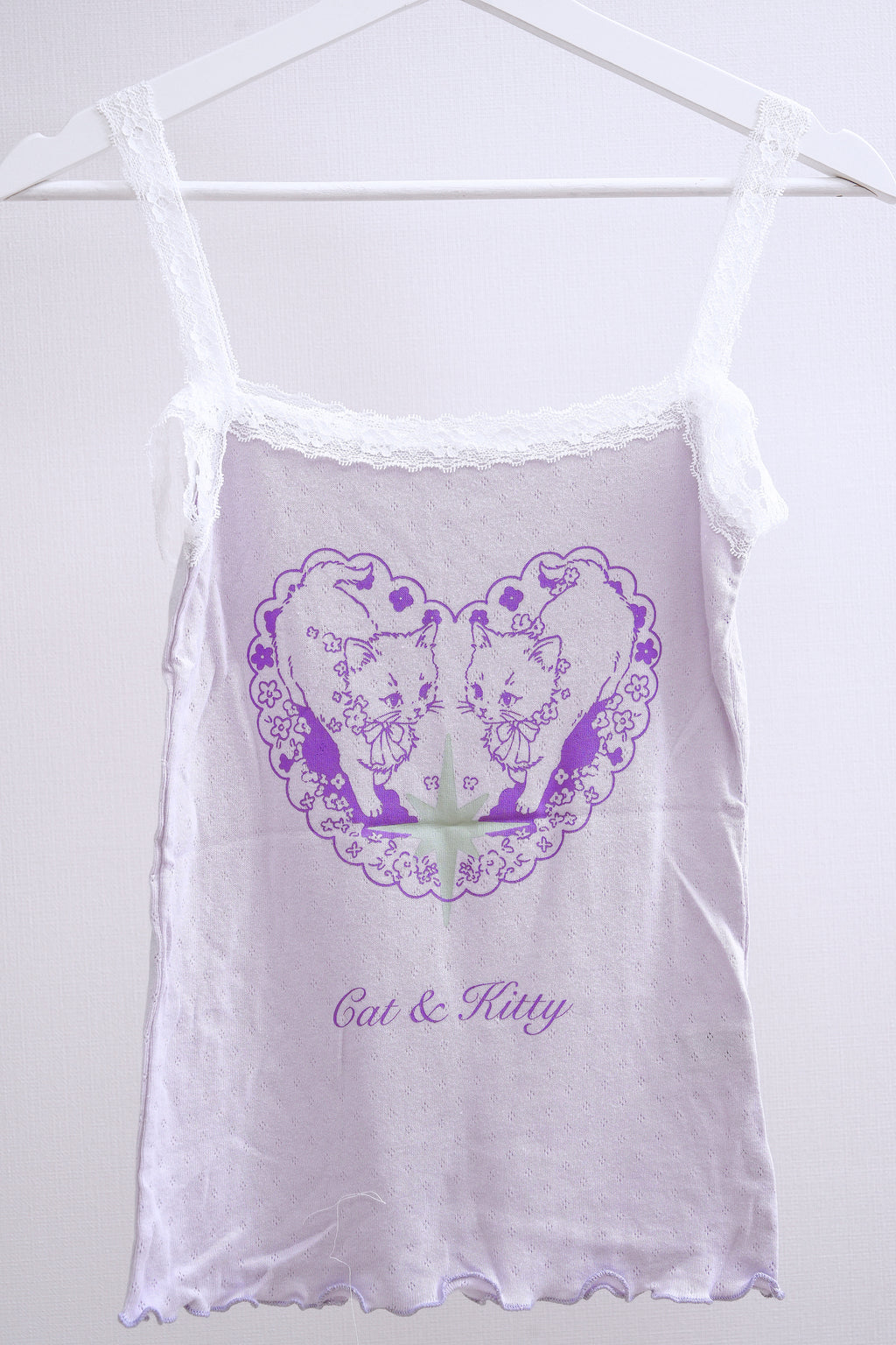 Cat & Kitty Lace Cami