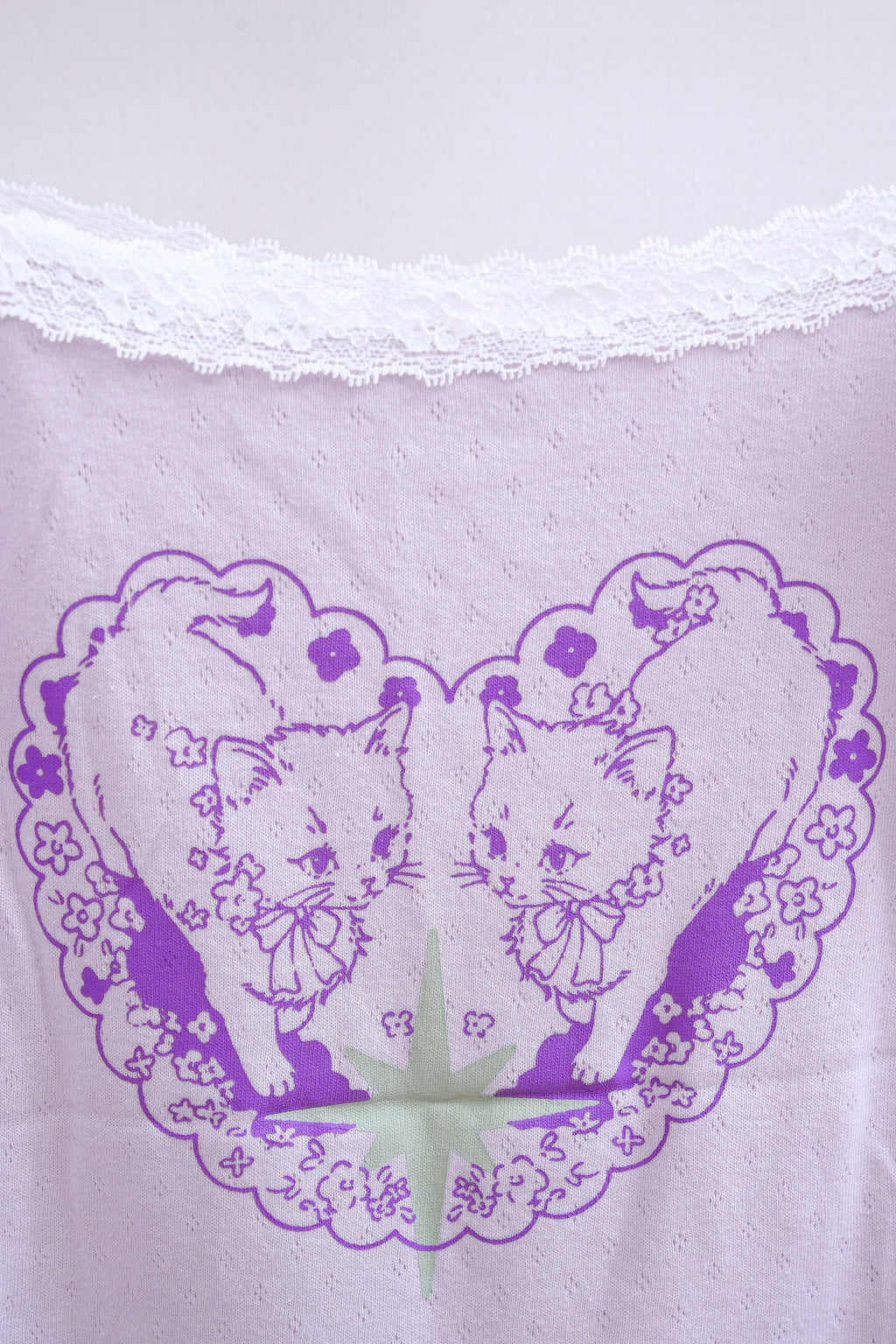 Cat & Kitty Lace Cami