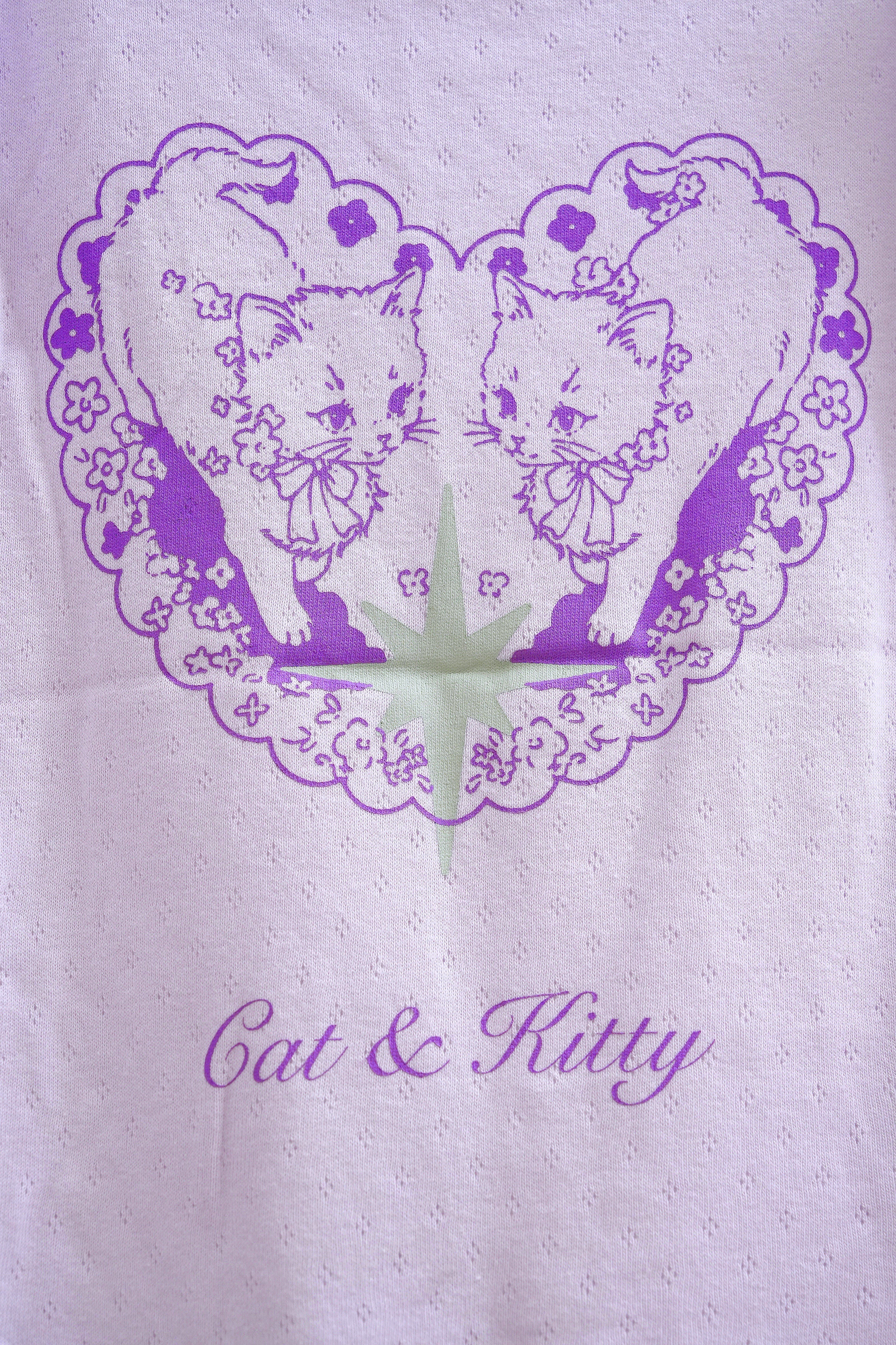 Cat & Kitty Lace Cami