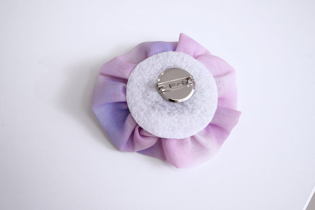 Lavender Chiffon Mini Dress