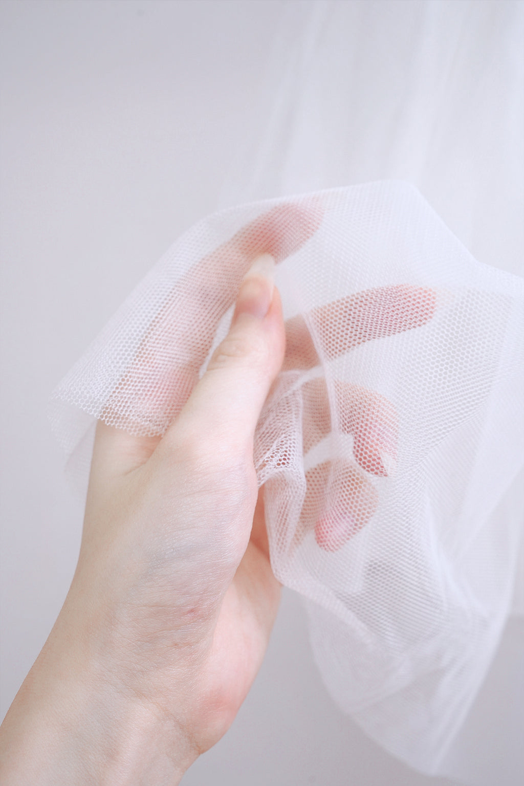 Balletcore Tulle Mini Skirt (White)