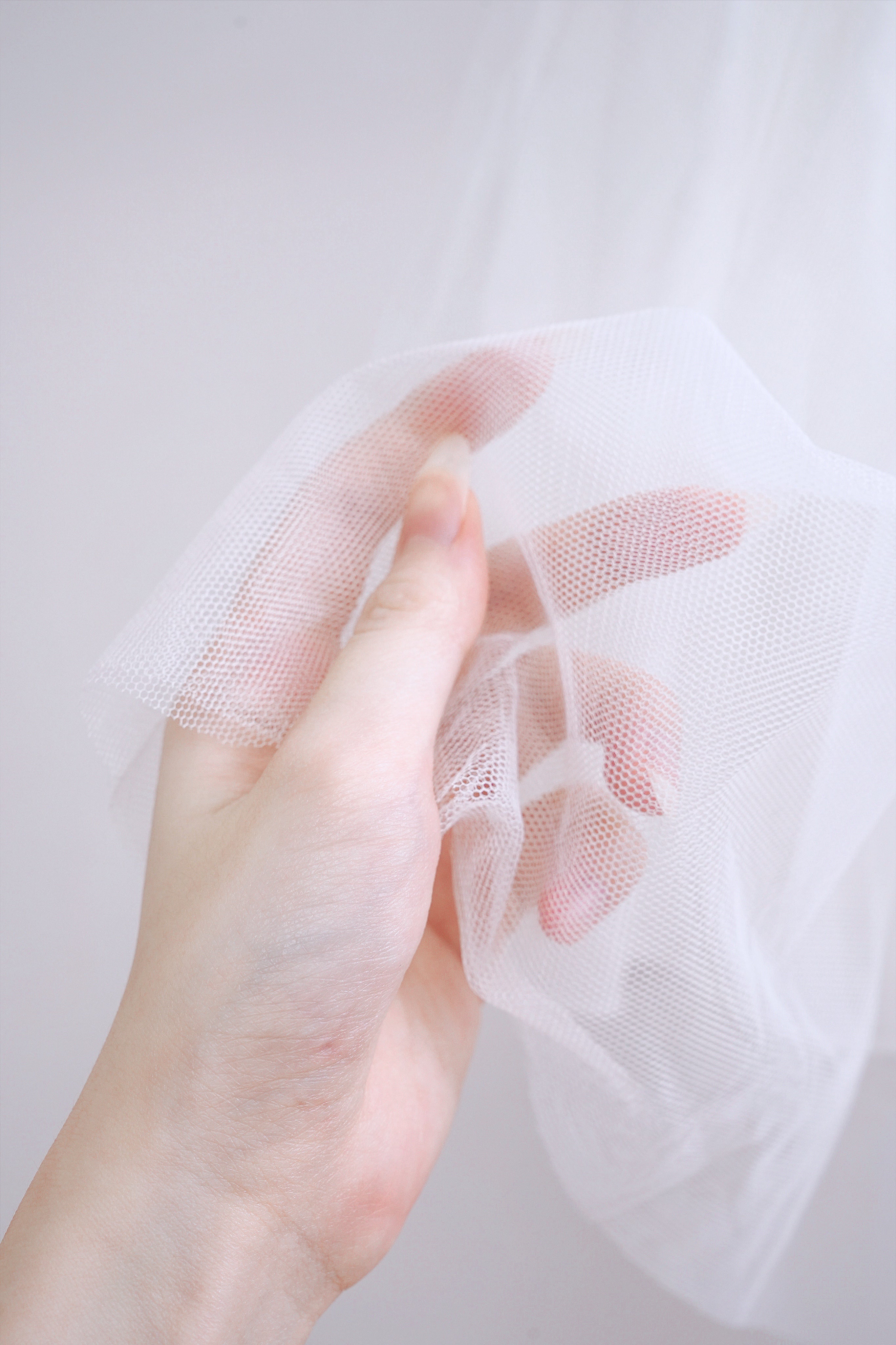 Balletcore Tulle Mini Skirt (White)