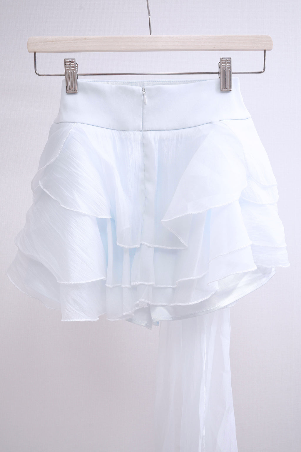 Cinderella Big RIbbon Ruffle Skirt (Baby Blue)