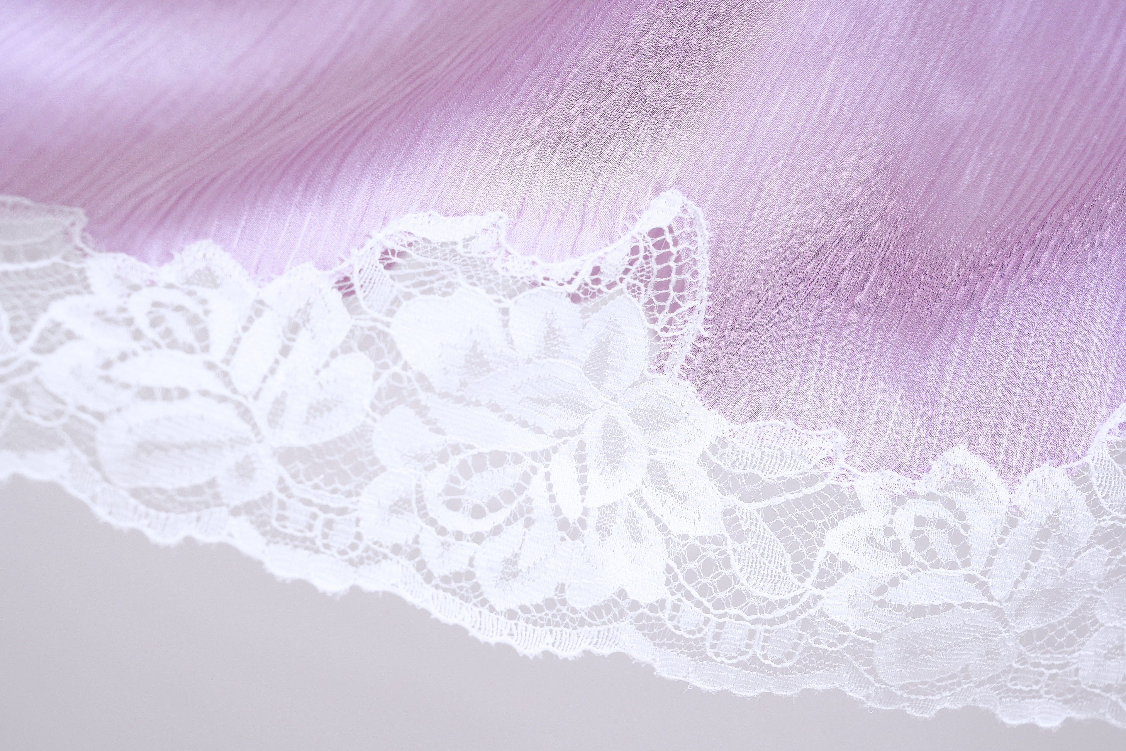 Sweet Dream Lace Ribbon Shorts (Purple)