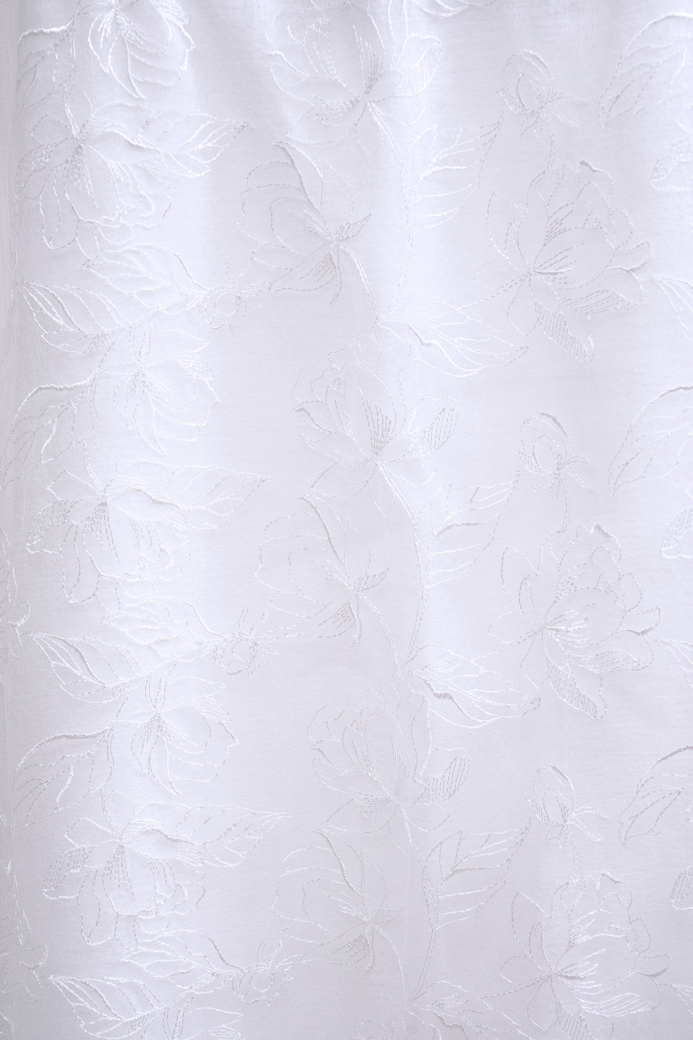 Angel Whisper Lace Floral Long Skirt (White)