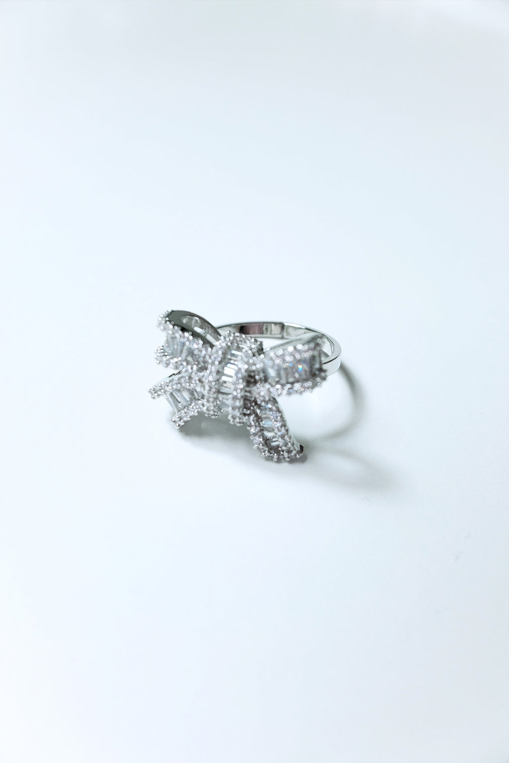 Silver Ribbon Ring