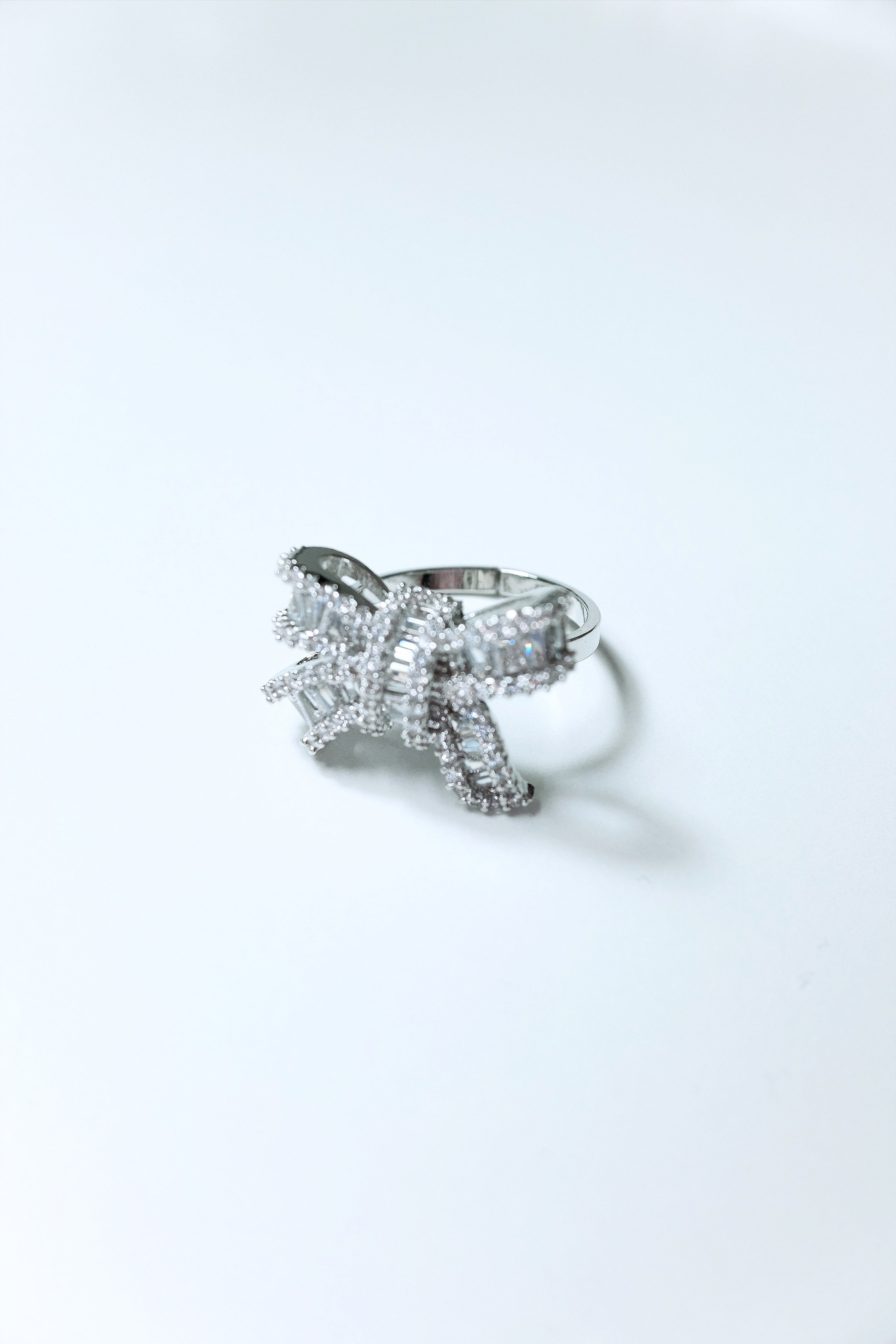 Silver Ribbon Ring