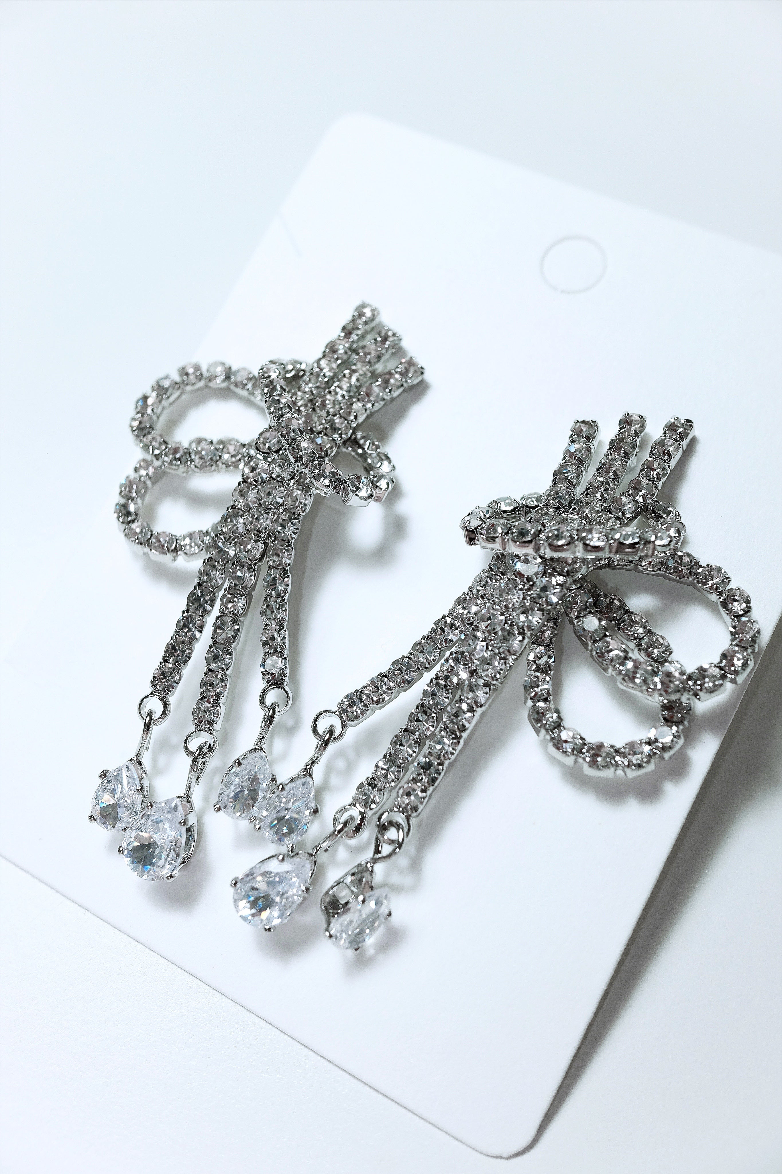 Stage Rhinestone Chanderlier Earrings