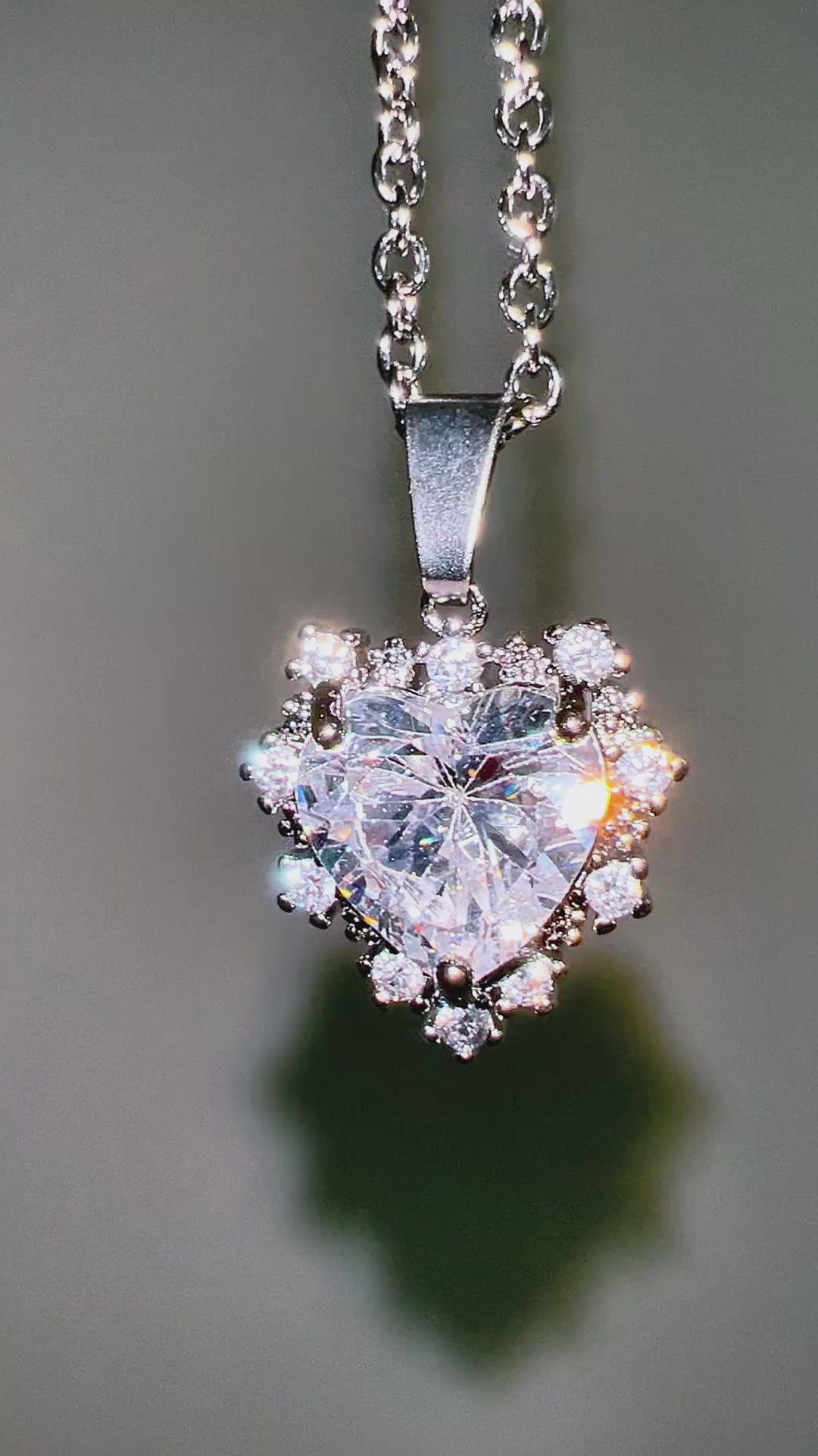 Heart-Cut Starlight Necklace