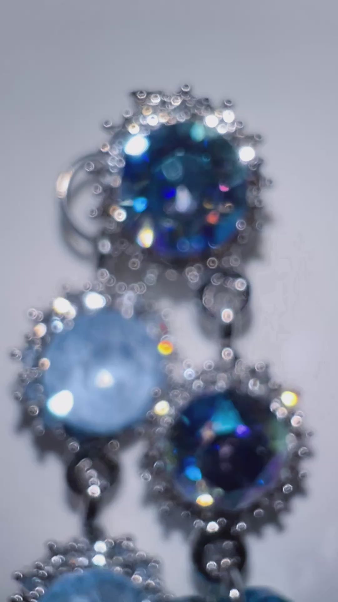 HERAT to u Heart Earrings (Blue)