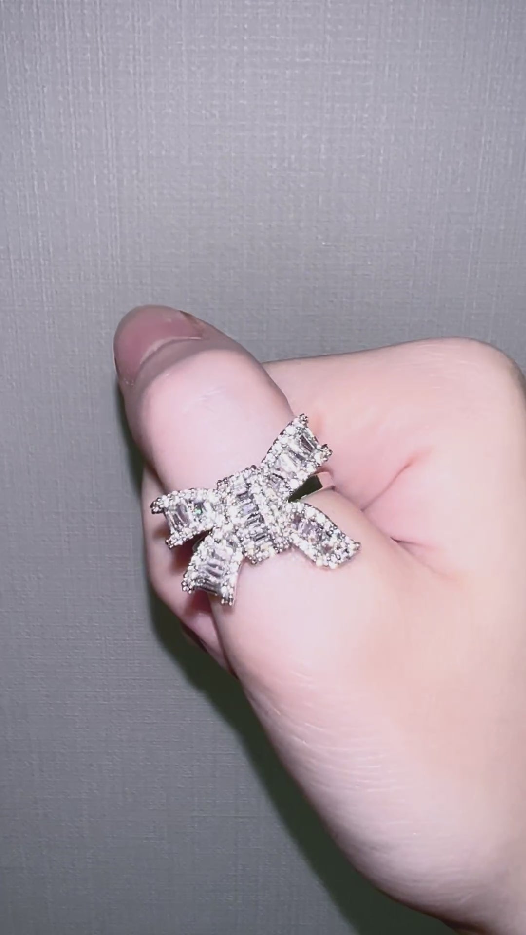 Silver Ribbon Ring